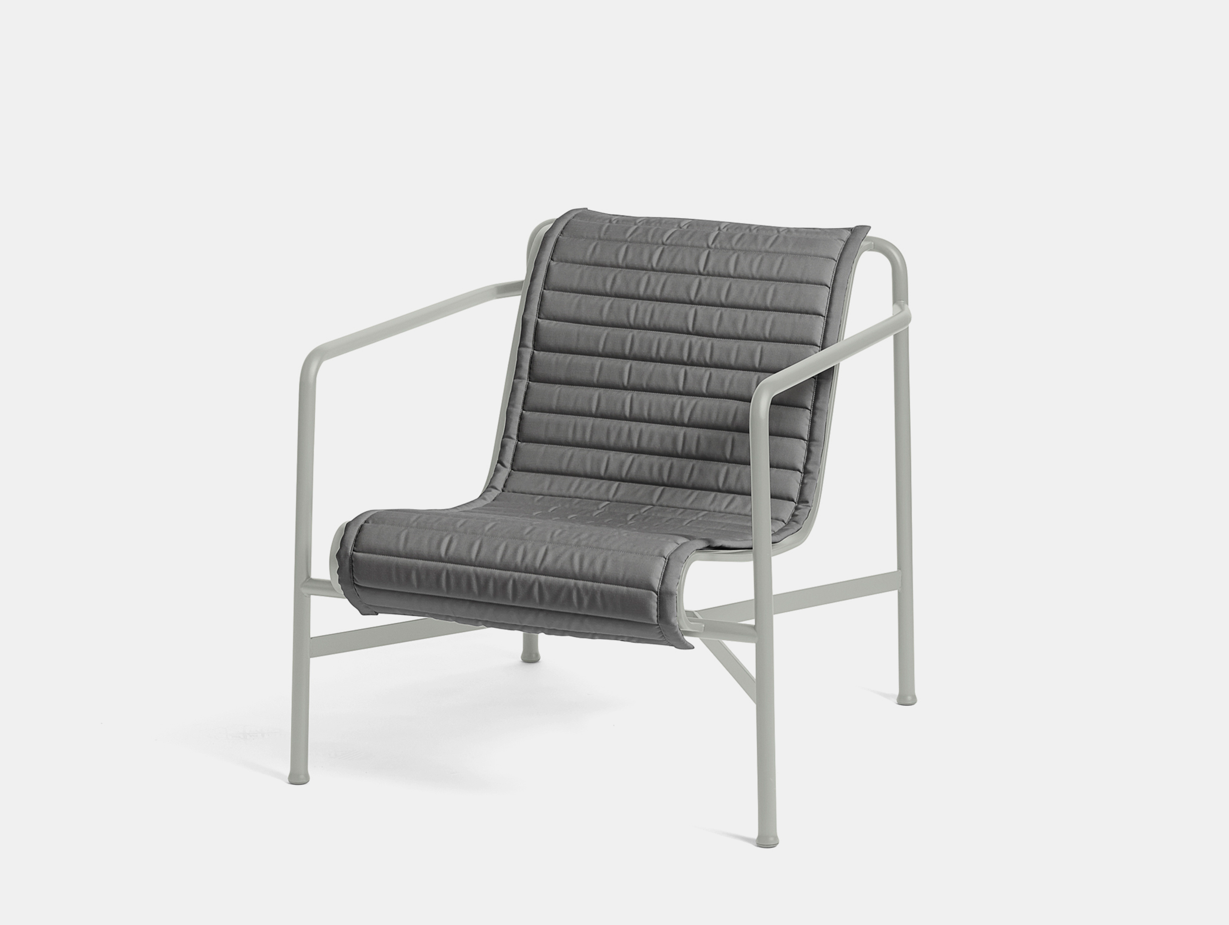 Hay palissade low lounge chair w quilted pad