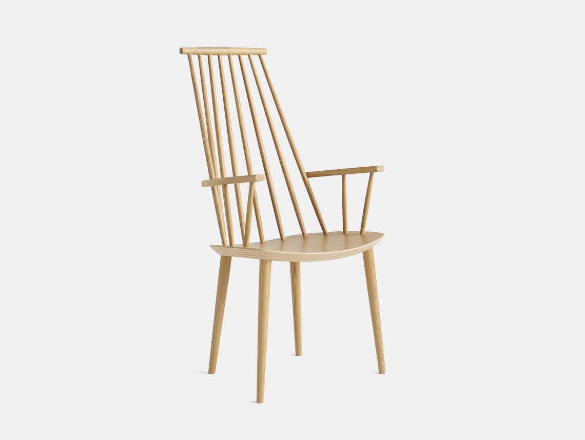 Hay poul m volther J110 chair lacquered oak