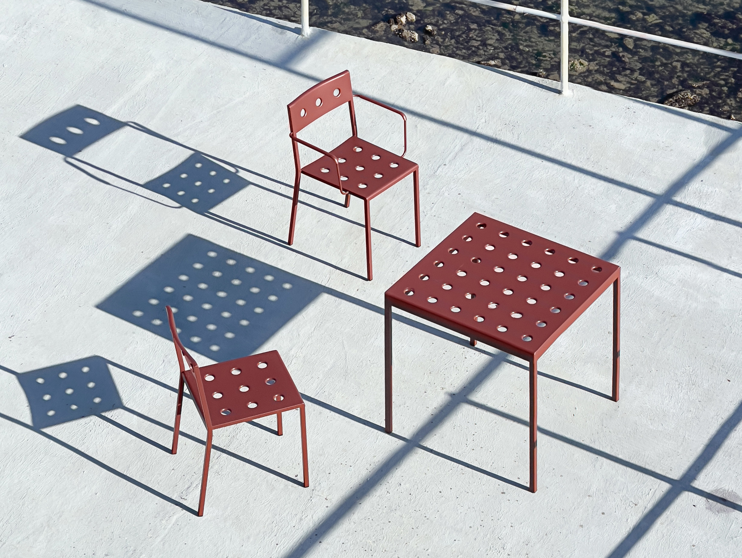 Hay ronan erwan bouroullec balcony square table ls3