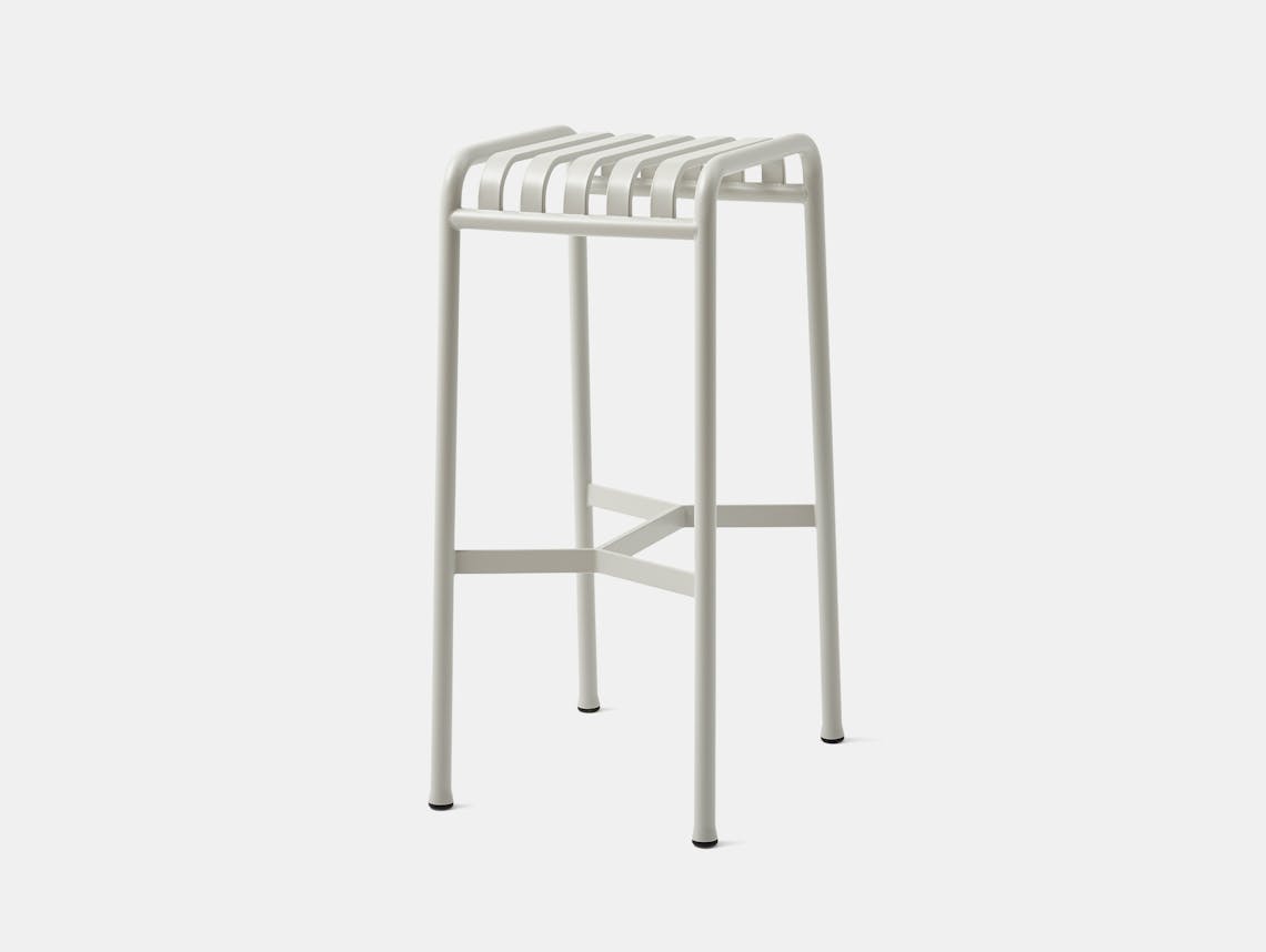 Hay ronan erwan bouroullec palissade bar stool sky grey