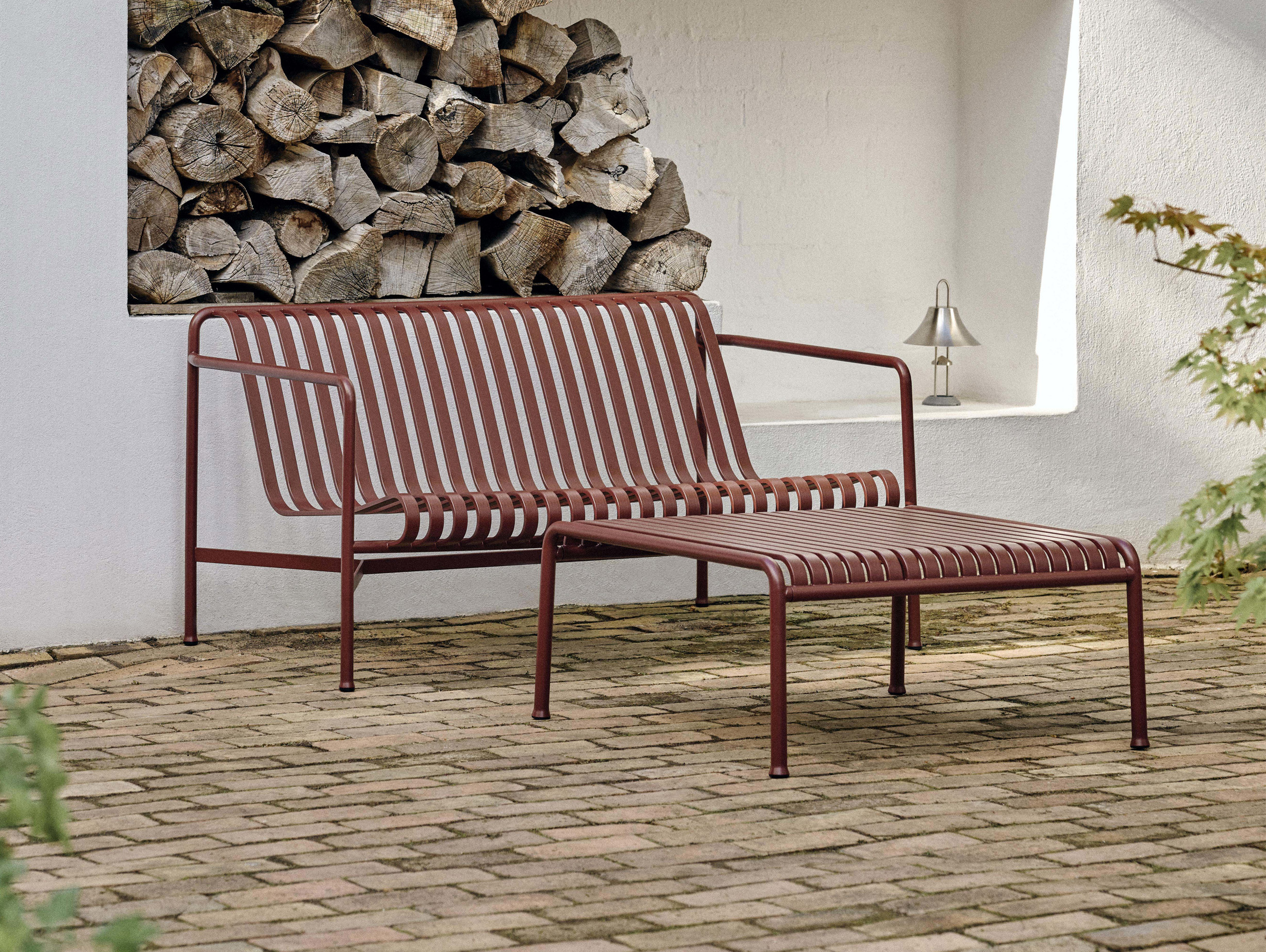 Hay ronan erwan bouroullec palissade low table outdoor lifestyle