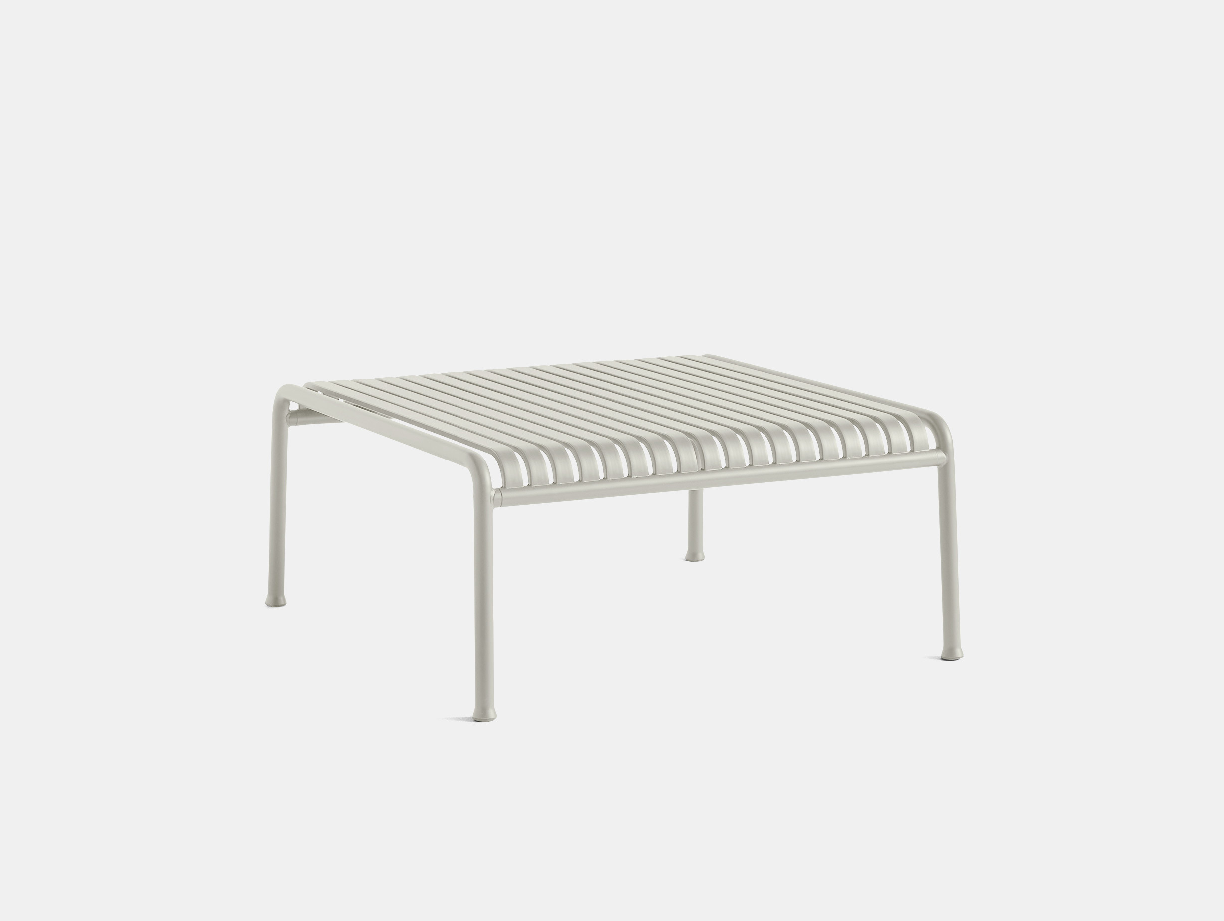 Hay ronan erwan bouroullec palissade low table outdoor sky grey