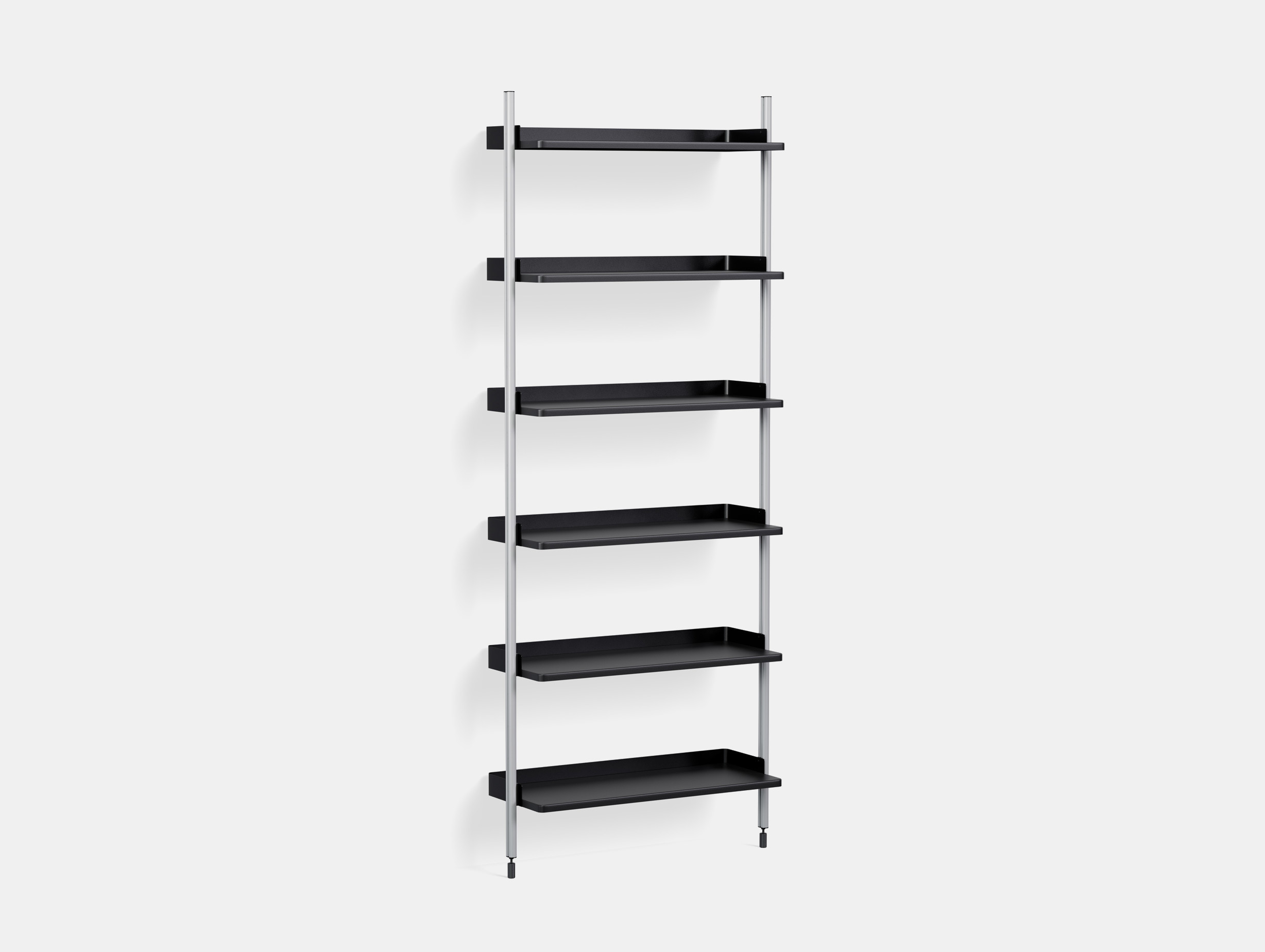 Hay ronan erwan bouroullec pier system 101 1 black steel black alu anodised