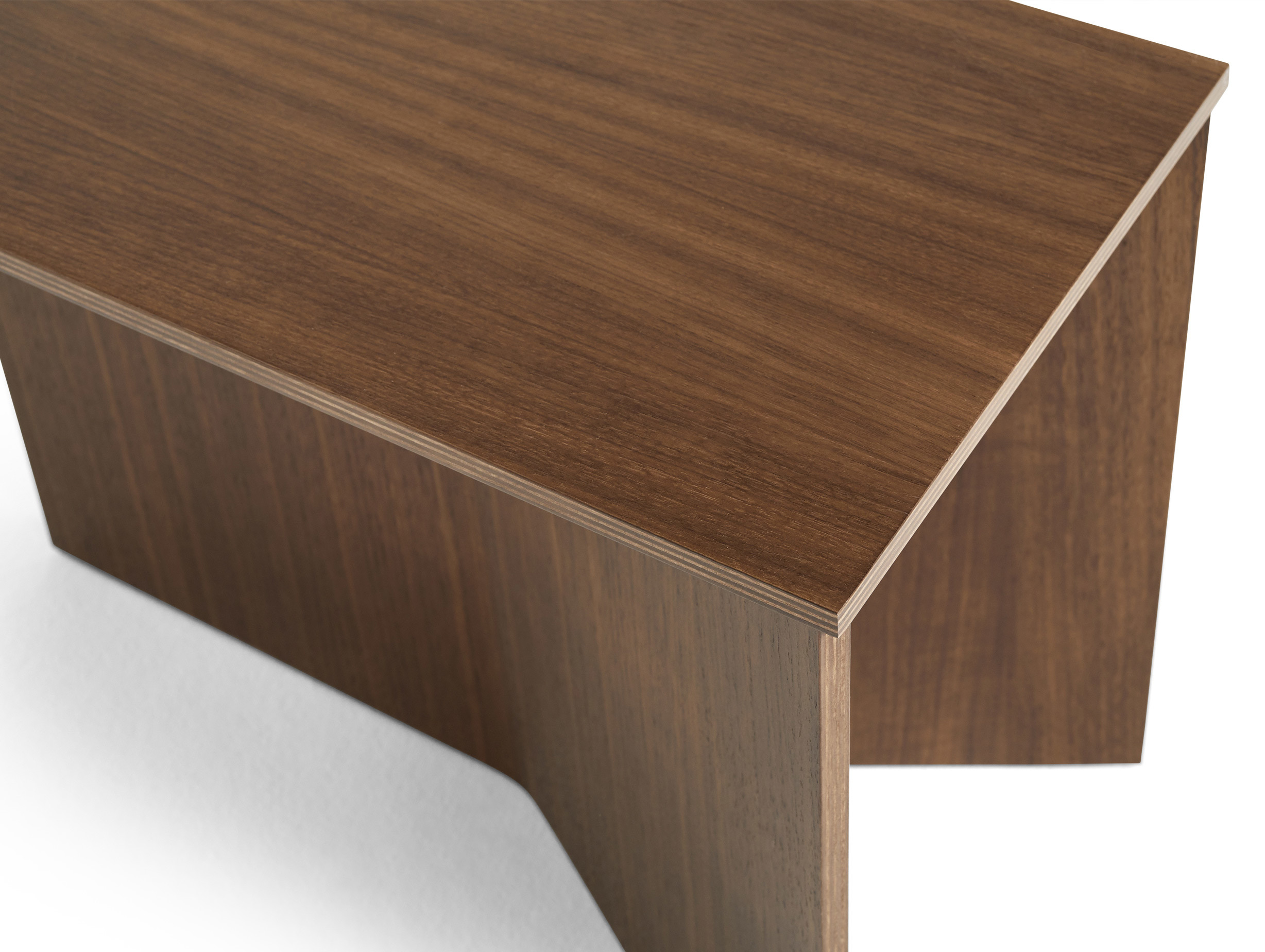 Hay slit table wood walnut lifestyle