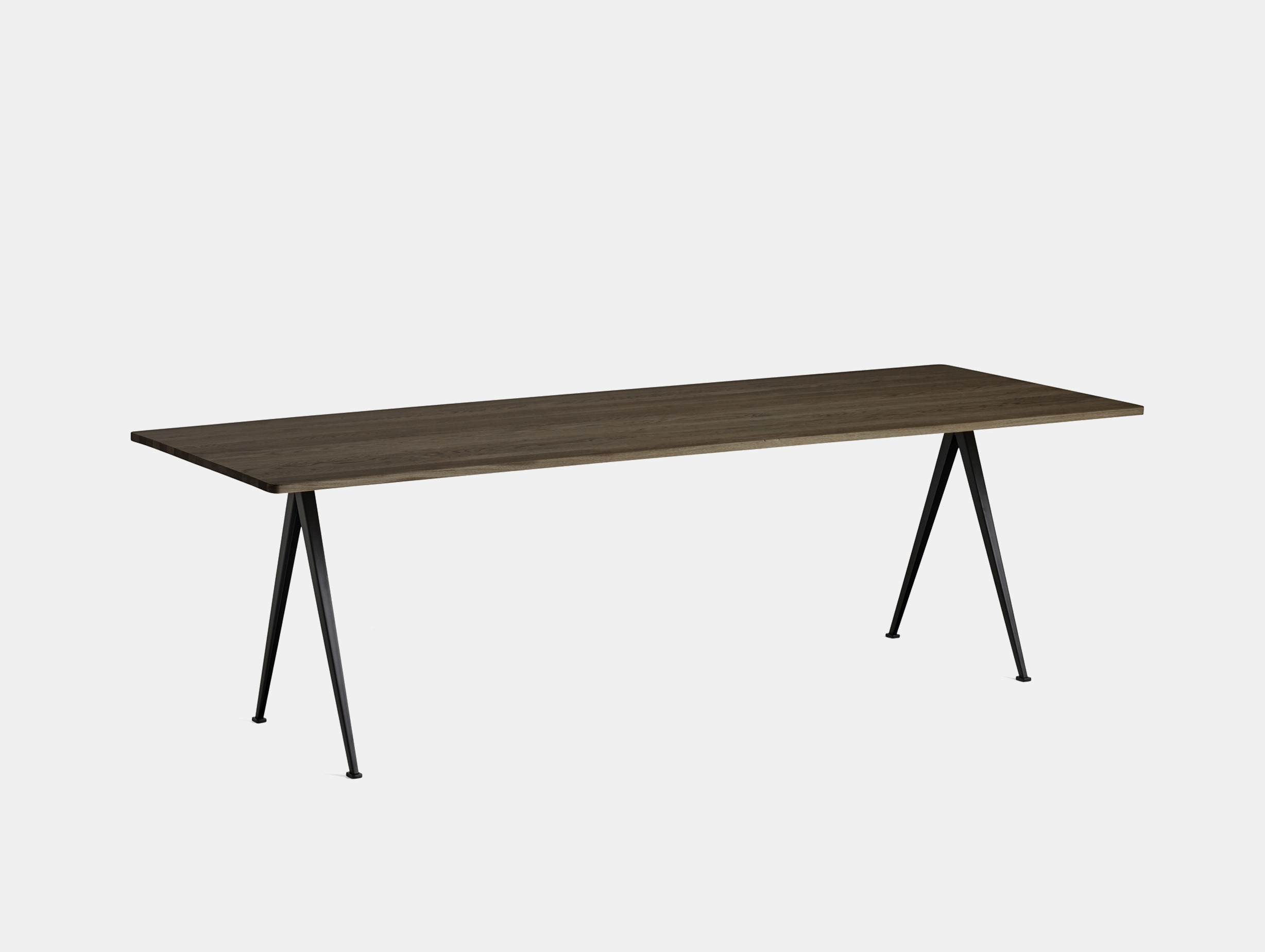 Hay wim rietveld friso kramer pyramid table 02 black smoked oak medium