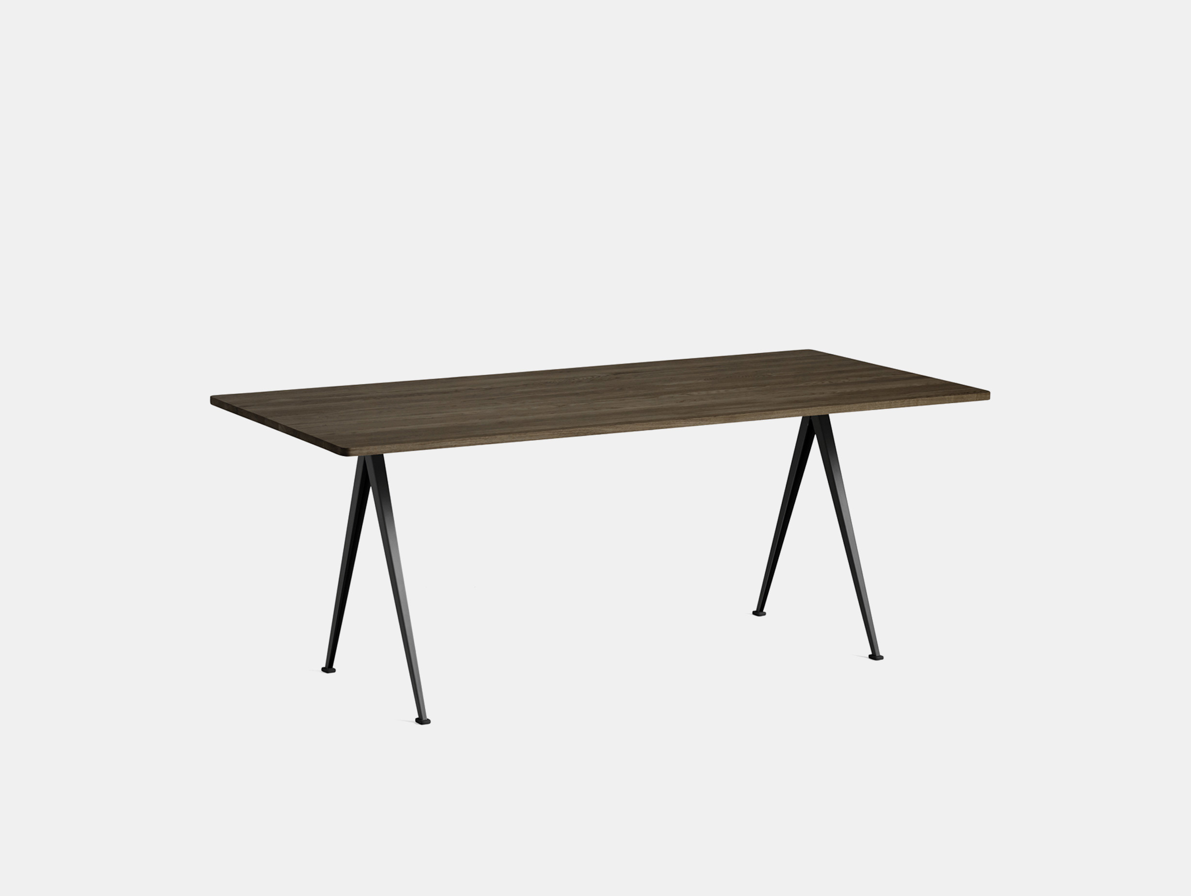 Hay wim rietveld friso kramer pyramid table 02 black smoked oak small