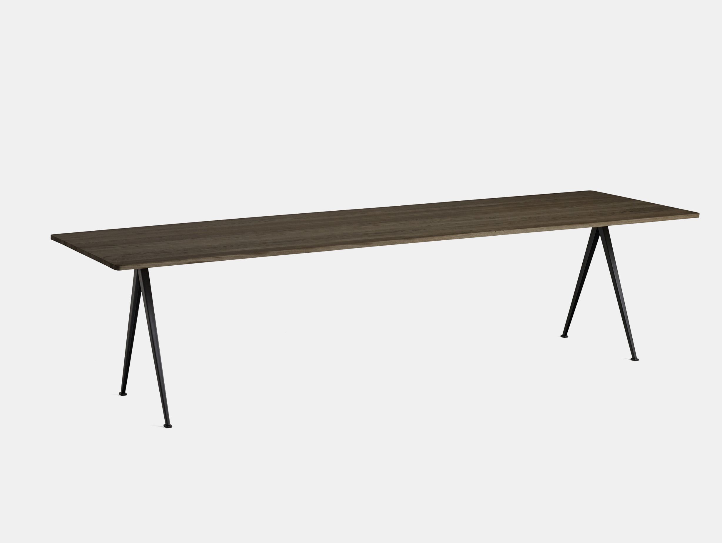 Hay wim rietveld friso kramer pyramid table 02 black smoked oak x large