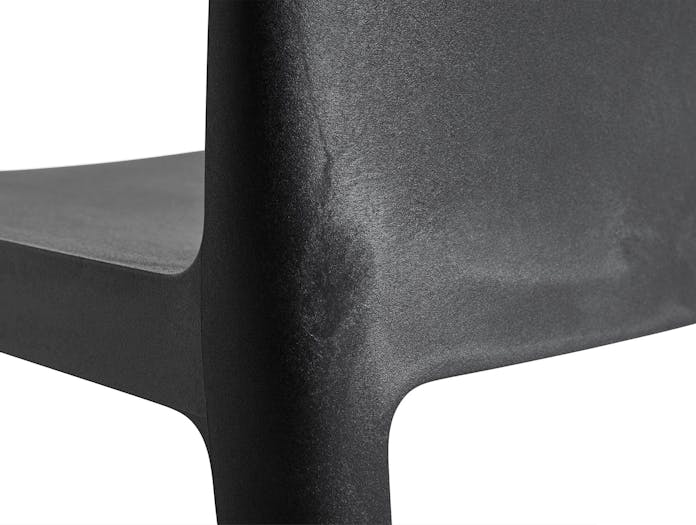 HAY Elementaire chair black close up 3
