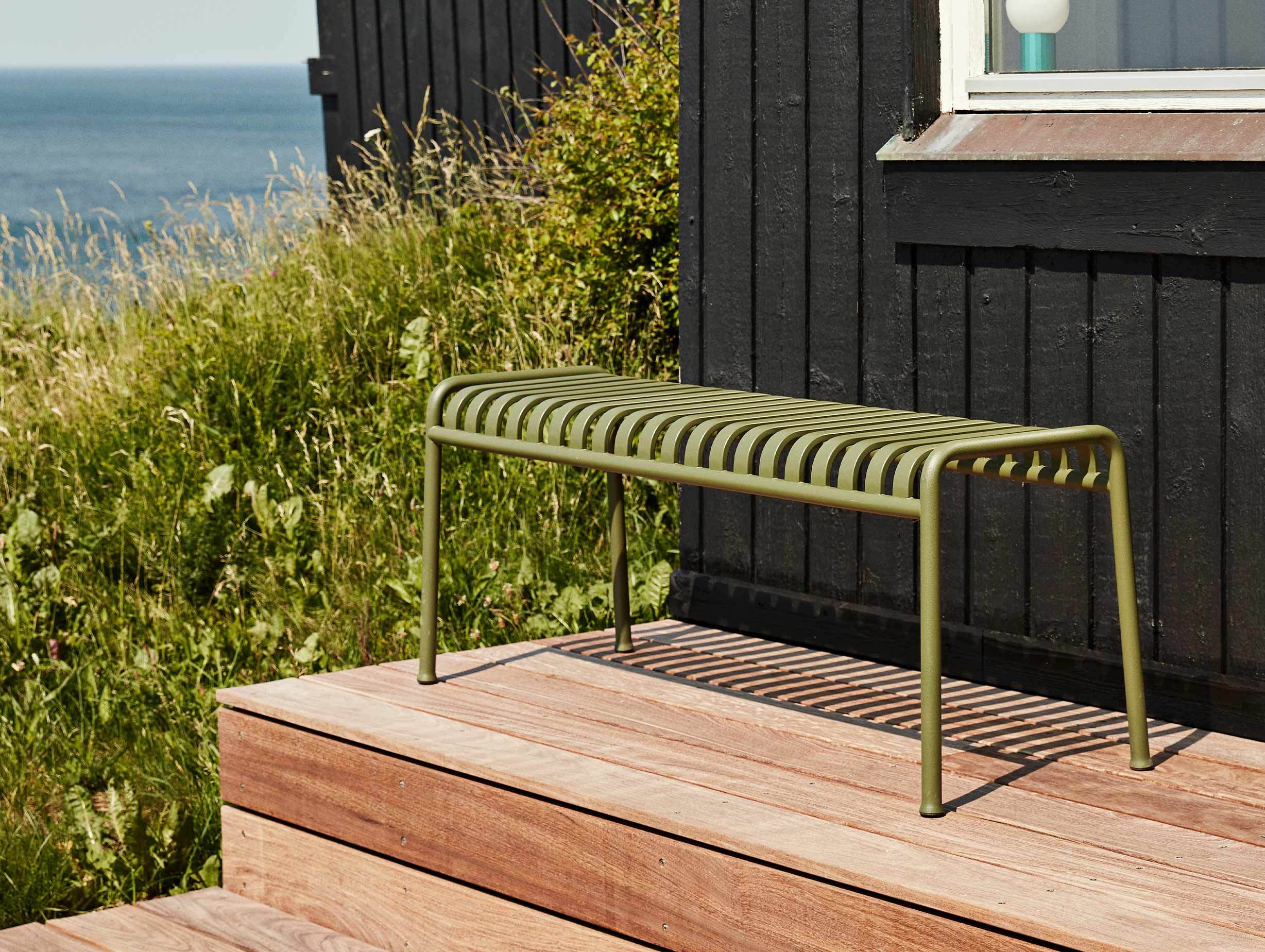 HAY palissade bench olive ls 3