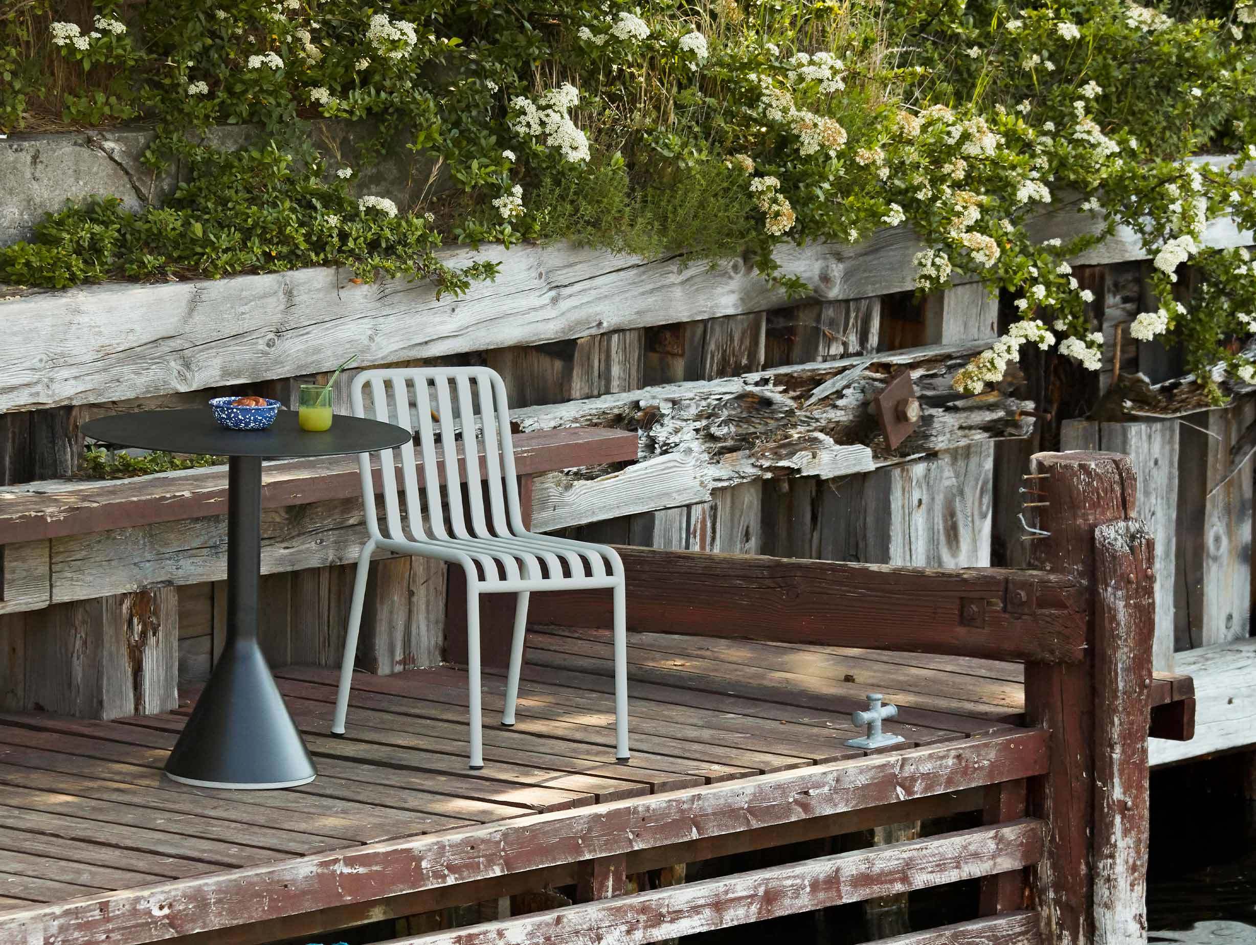 HAY palissade cone table round anth ls 5