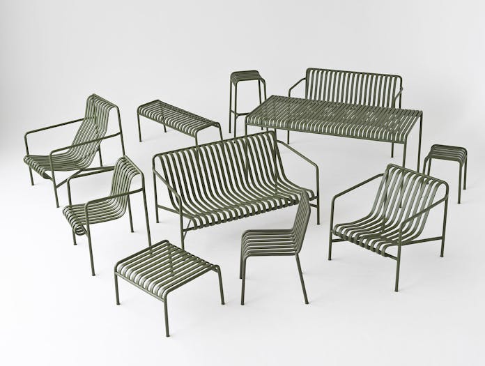 Hay Palissade Collection Olive Ronan Erwan Bouroullec