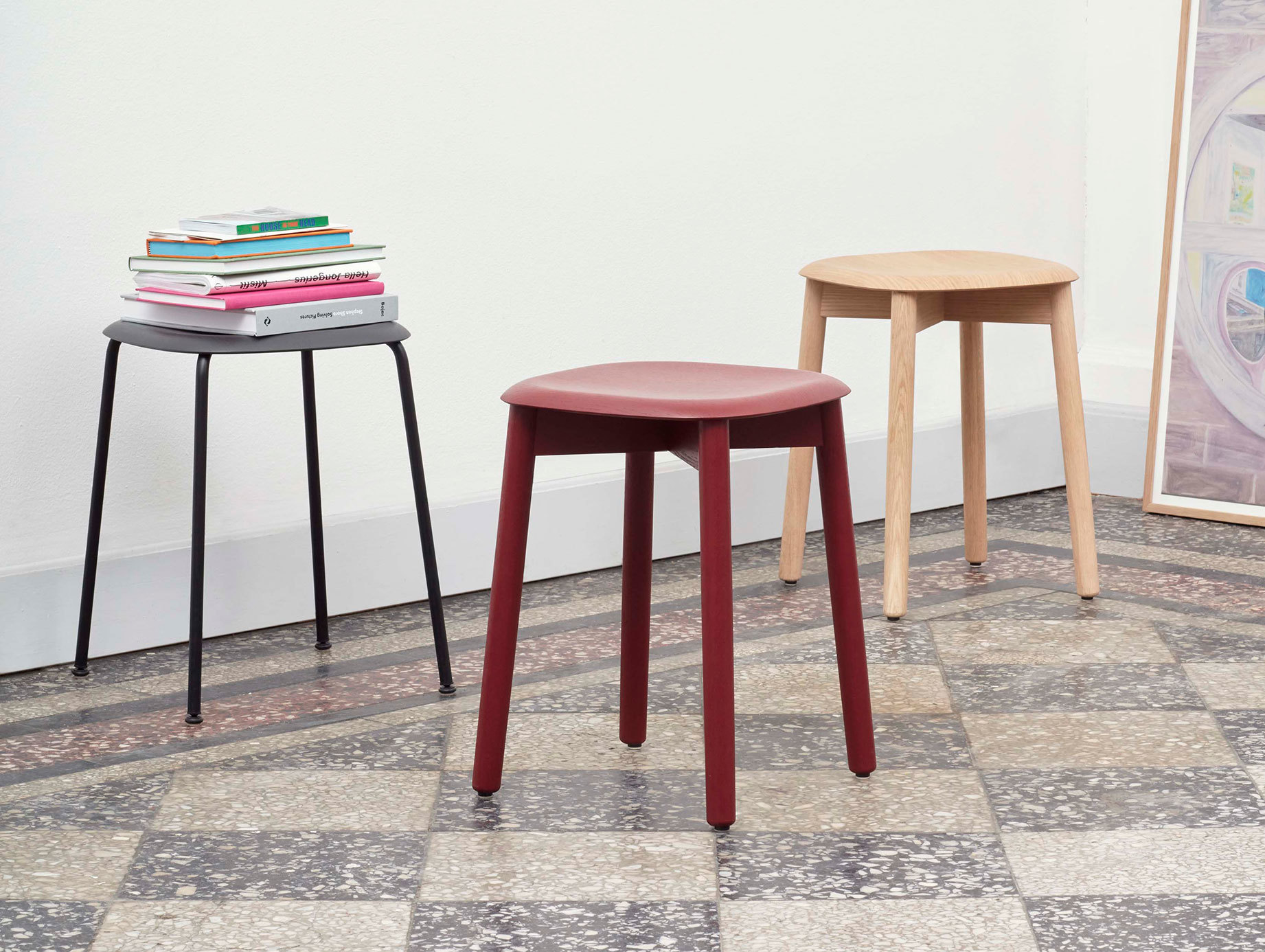Hay Soft Edge Stool 70 Soft Edge 72