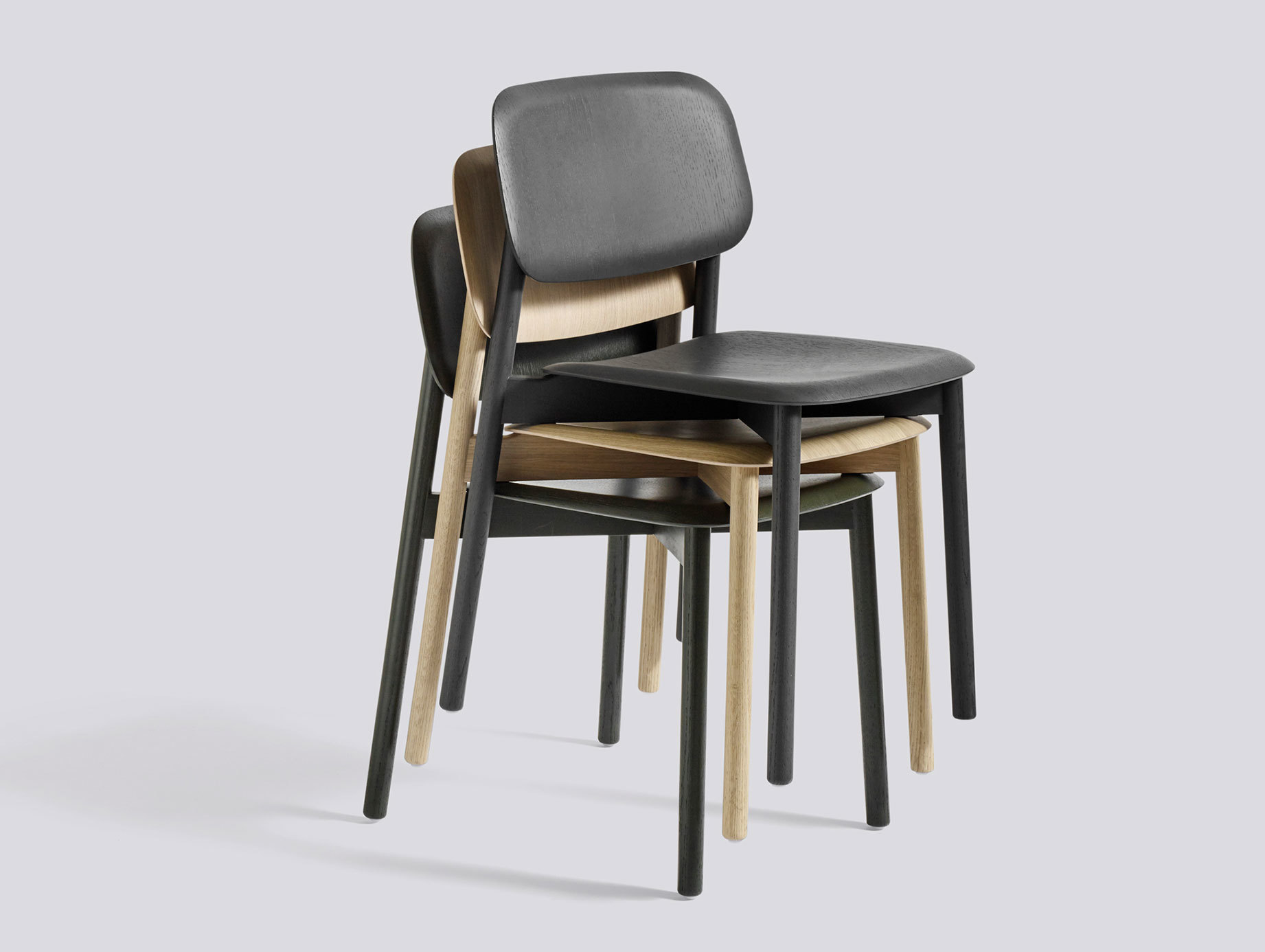 Hay Soft Edge12 Chair Stack