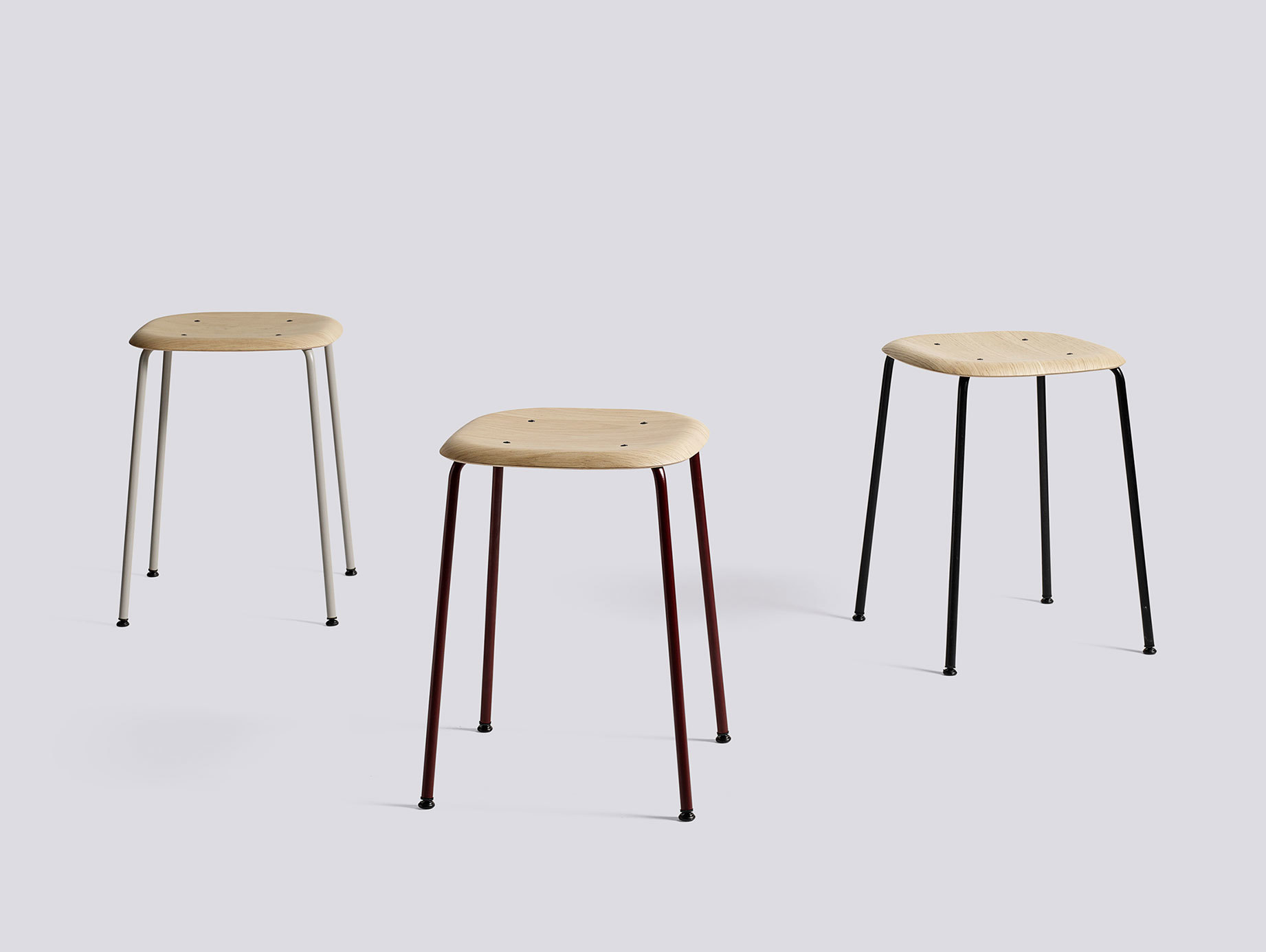 Hay Soft Edge70 Stool Family