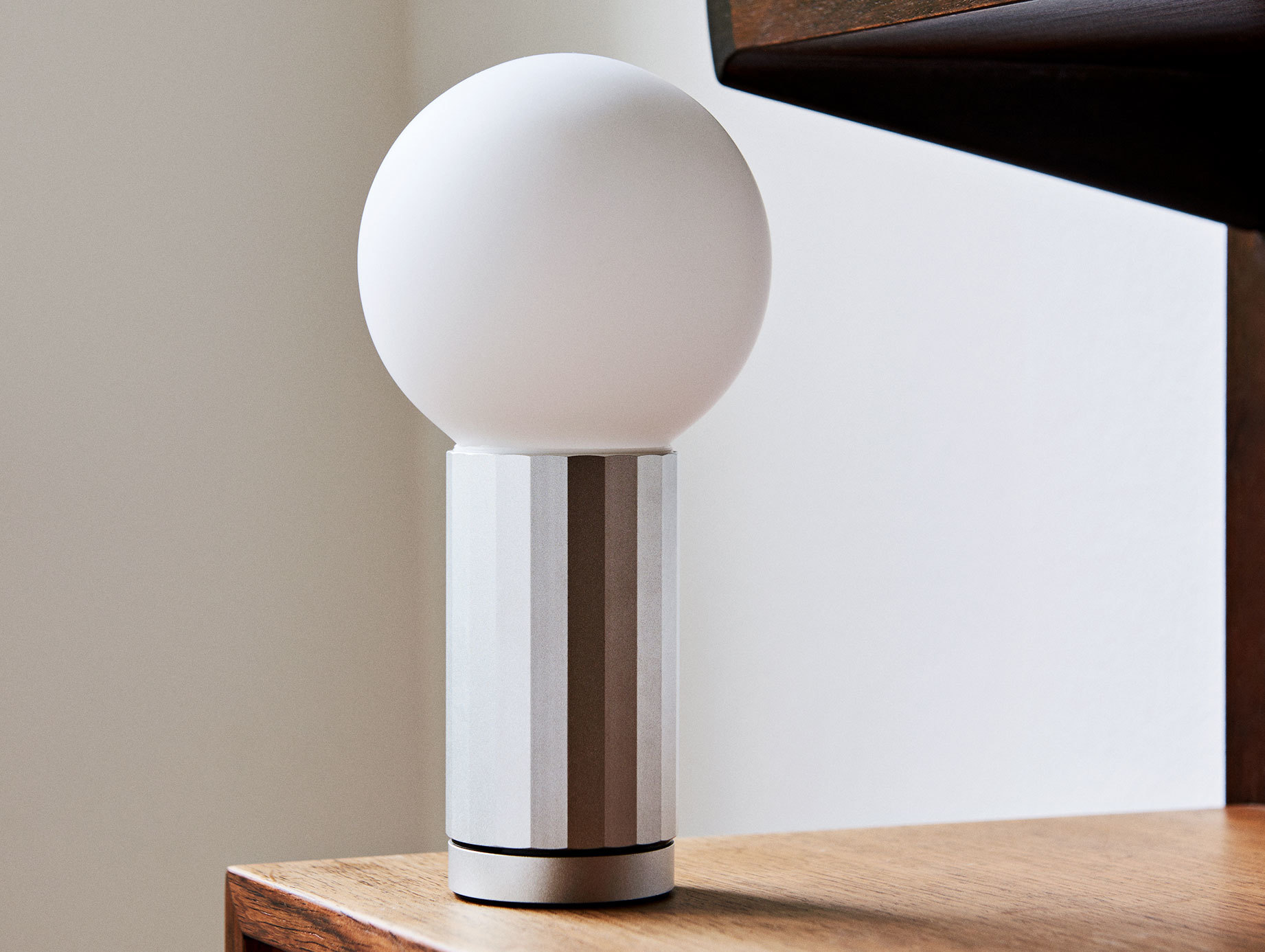 Hay Turn On Light Aluminium