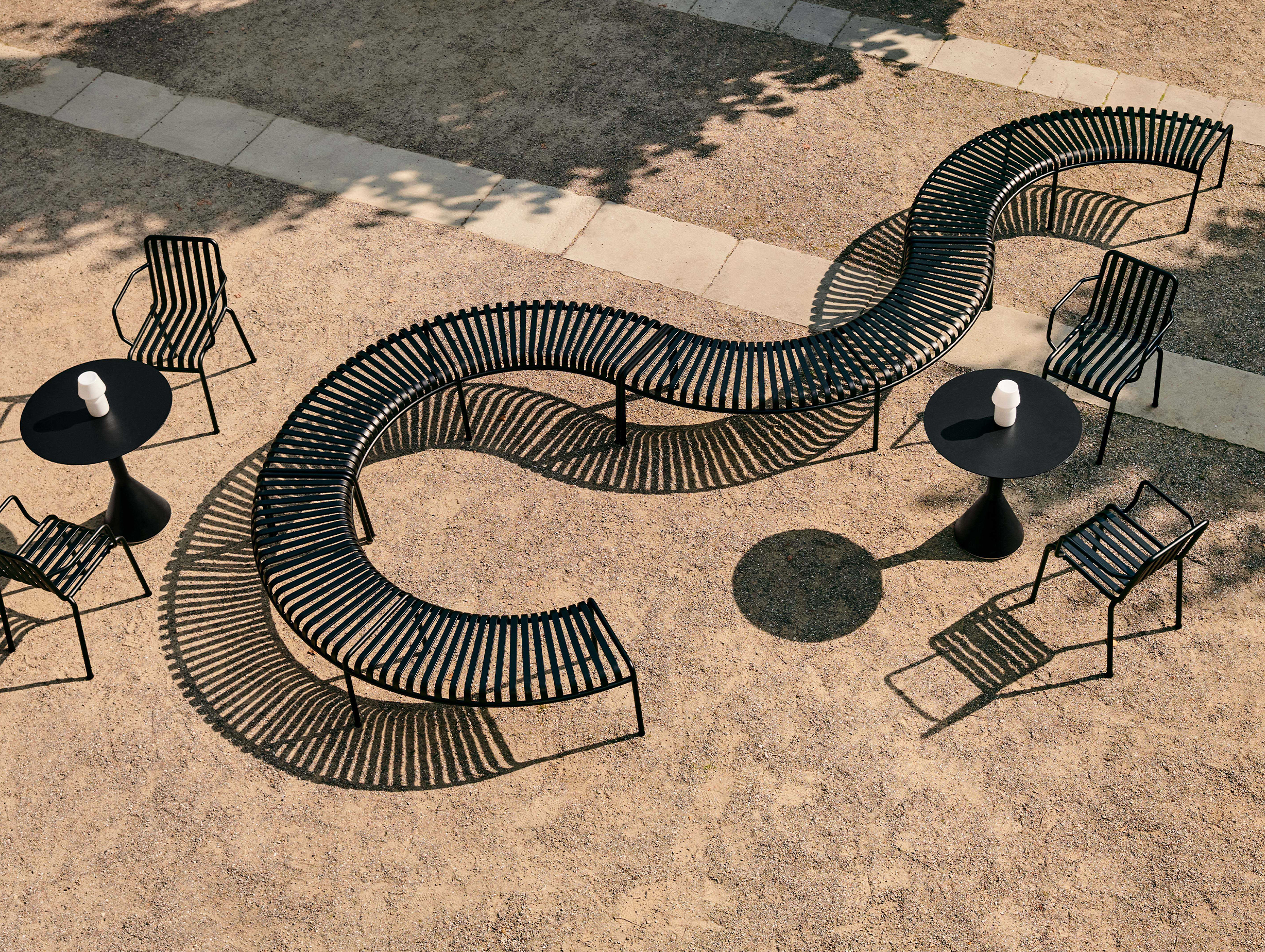 Hay bouroullec park bench ls 1