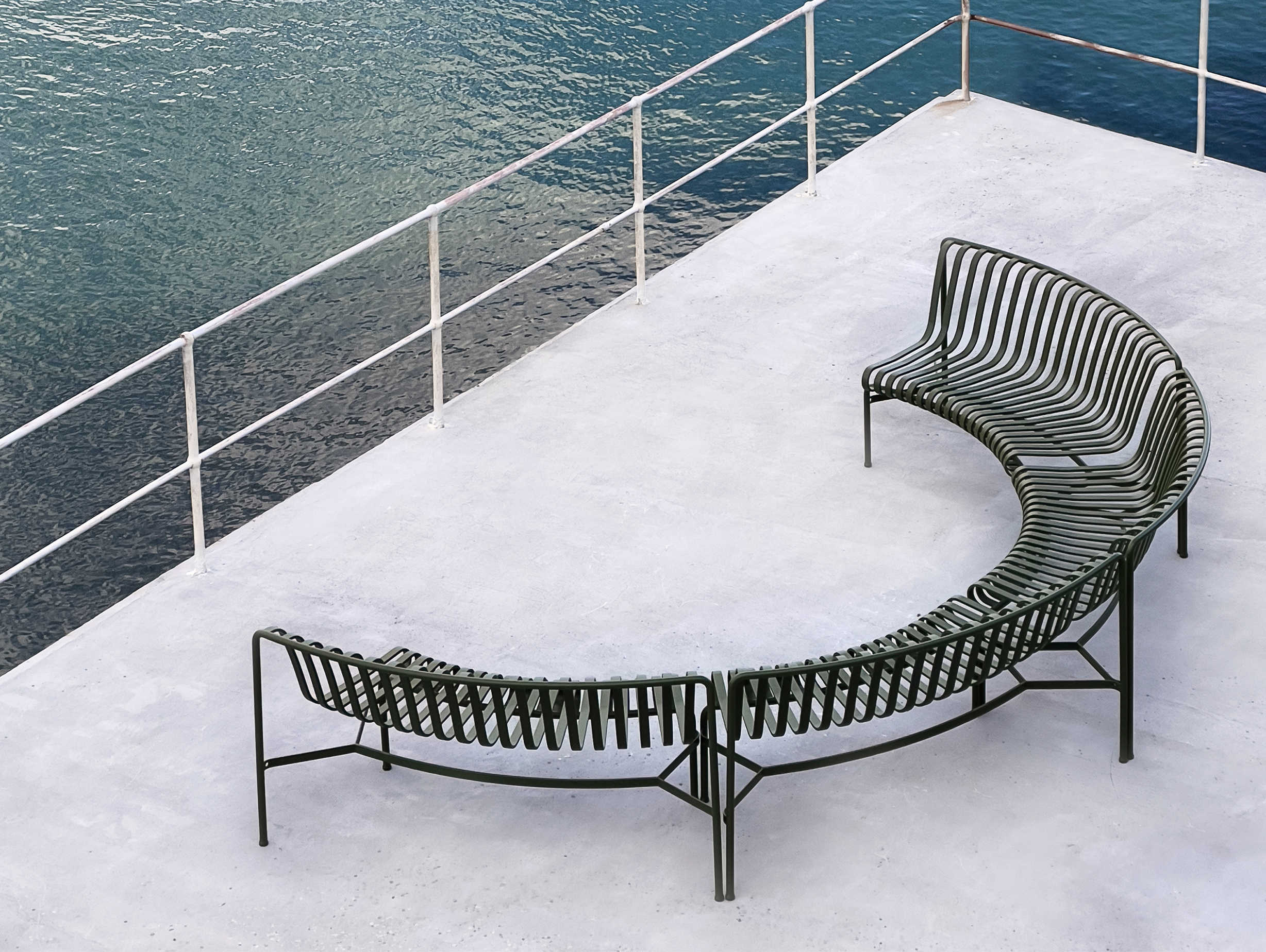 Hay bouroullec park dining bench ls 2