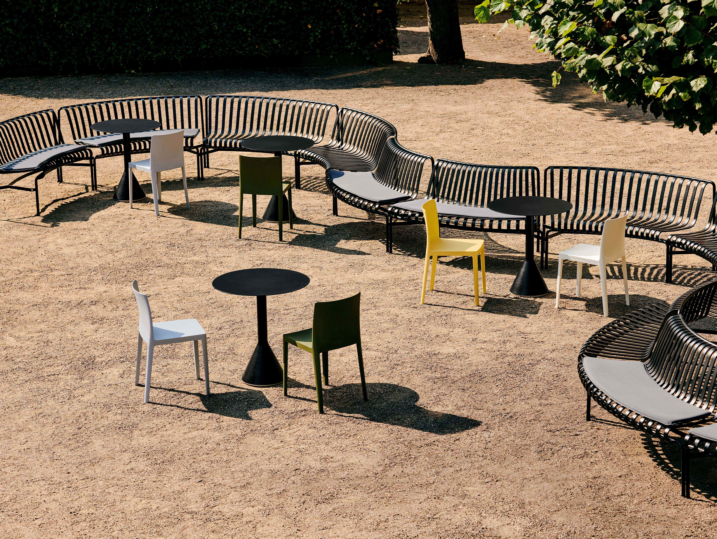 Hay bouroullec park dining bench ls 3