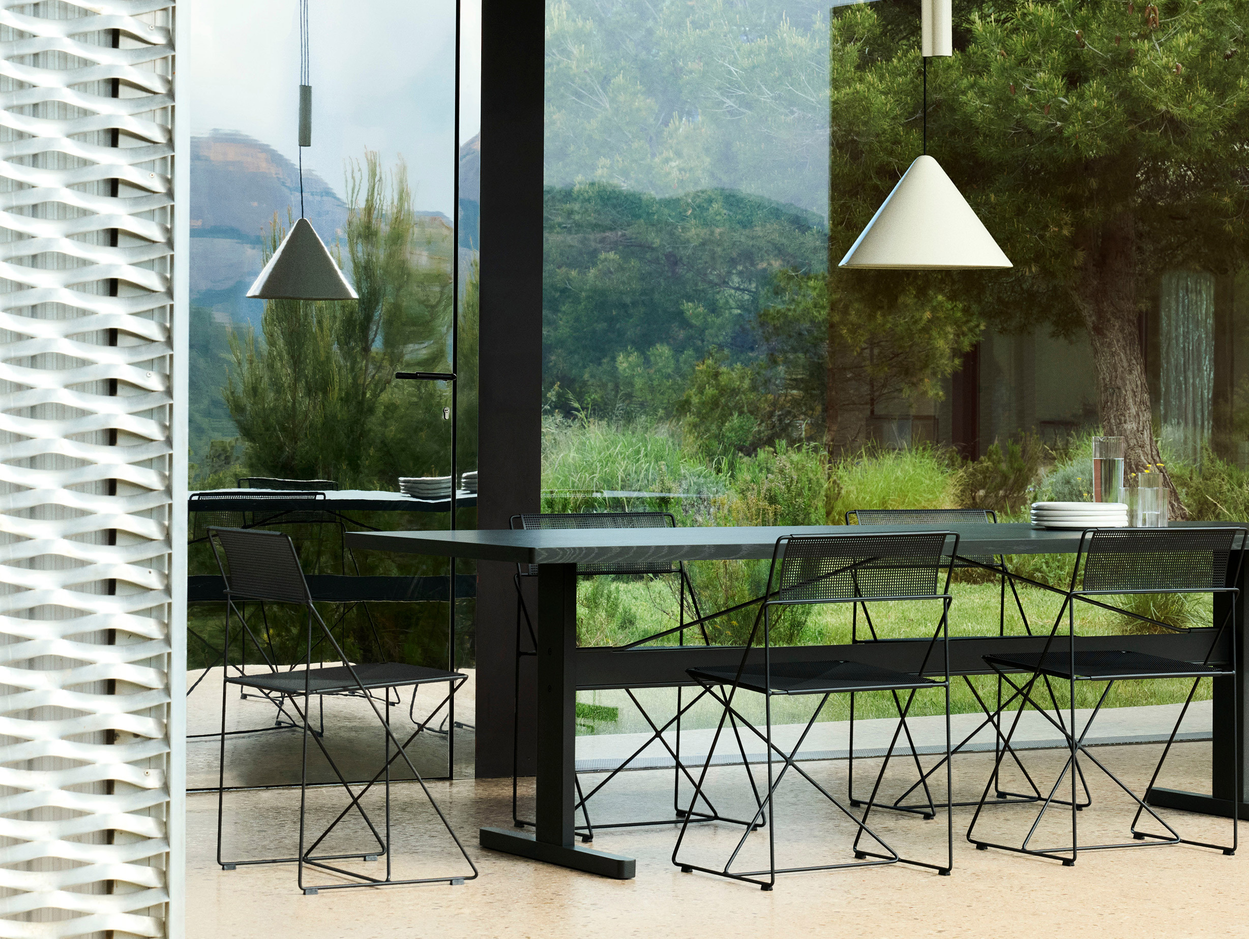 Hay julien renault compass adjustable pendant light lifestyle5