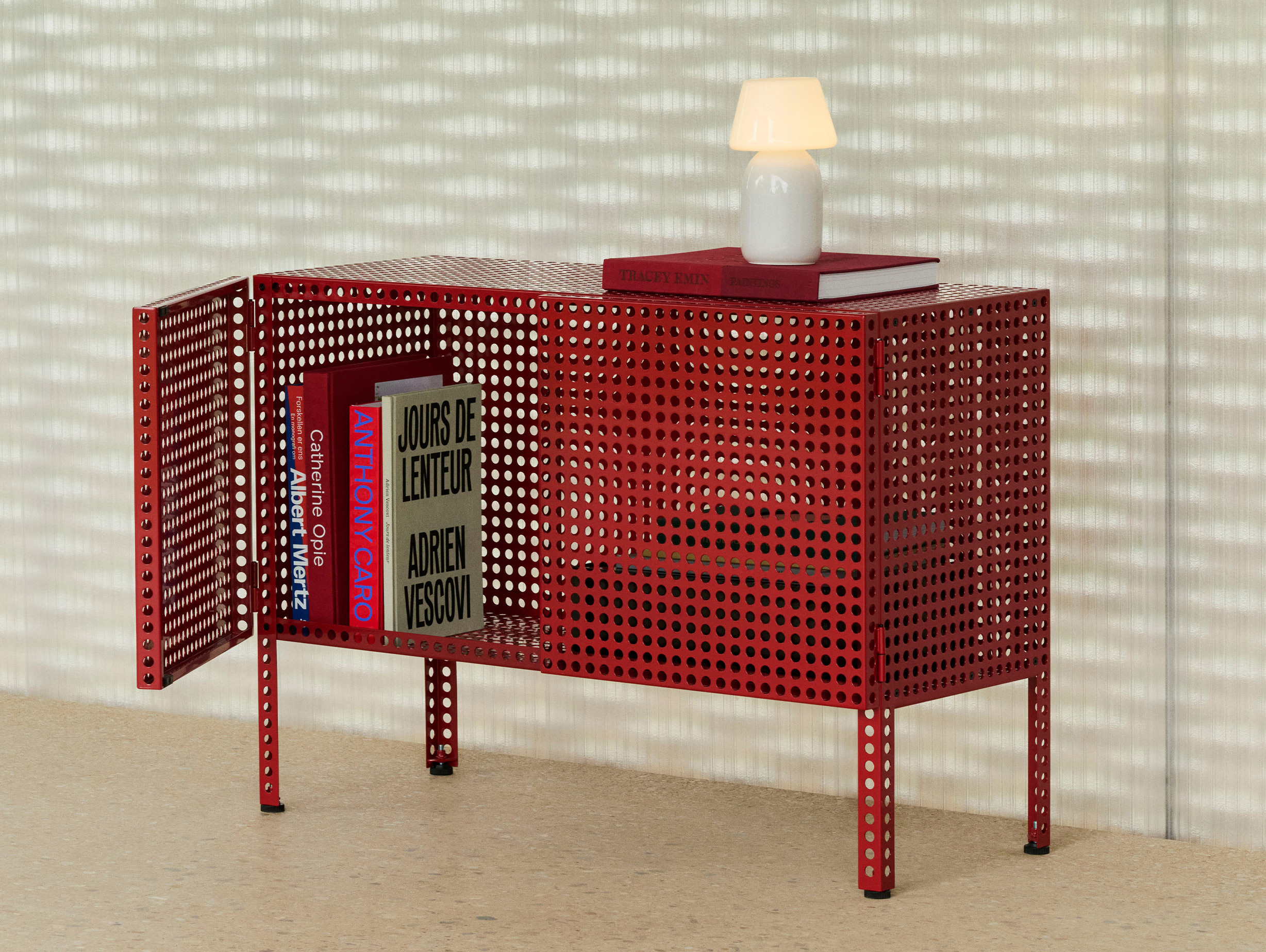 Hay muller van severen perforated cabinet floor small lifestyle