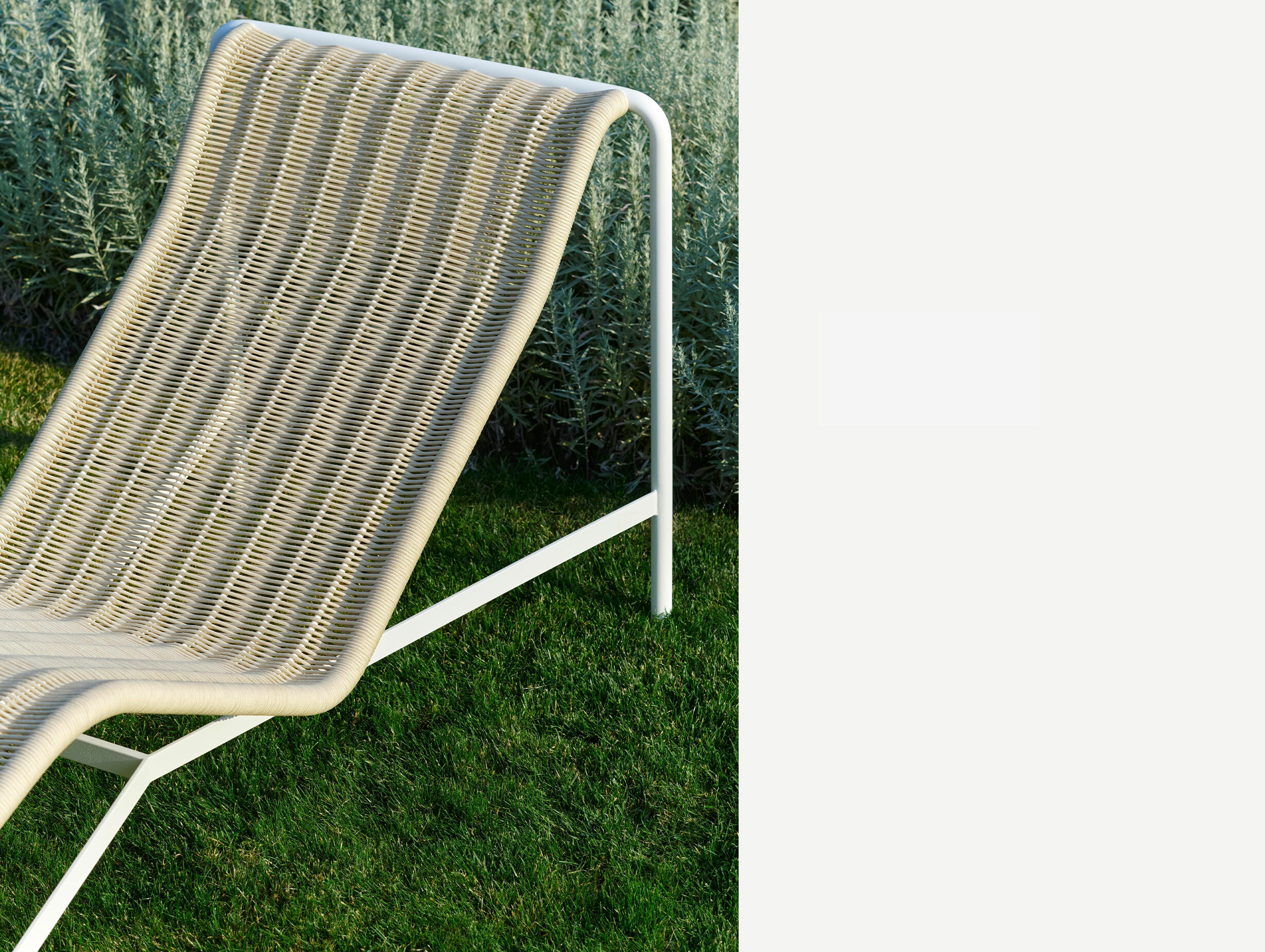 Hay palissade cord chaise 4
