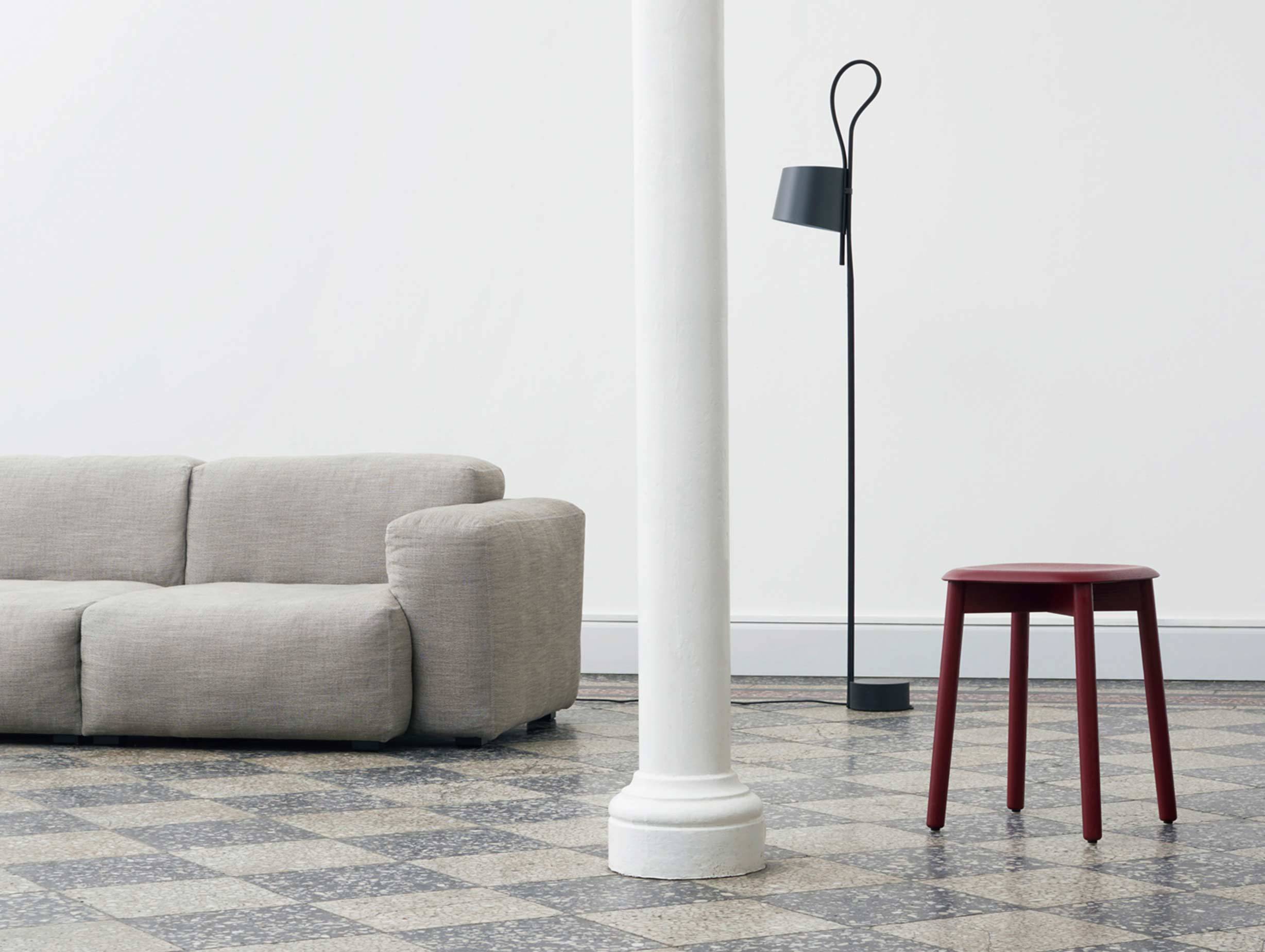 Hay soft edge 72 stool oak lifestyle 2