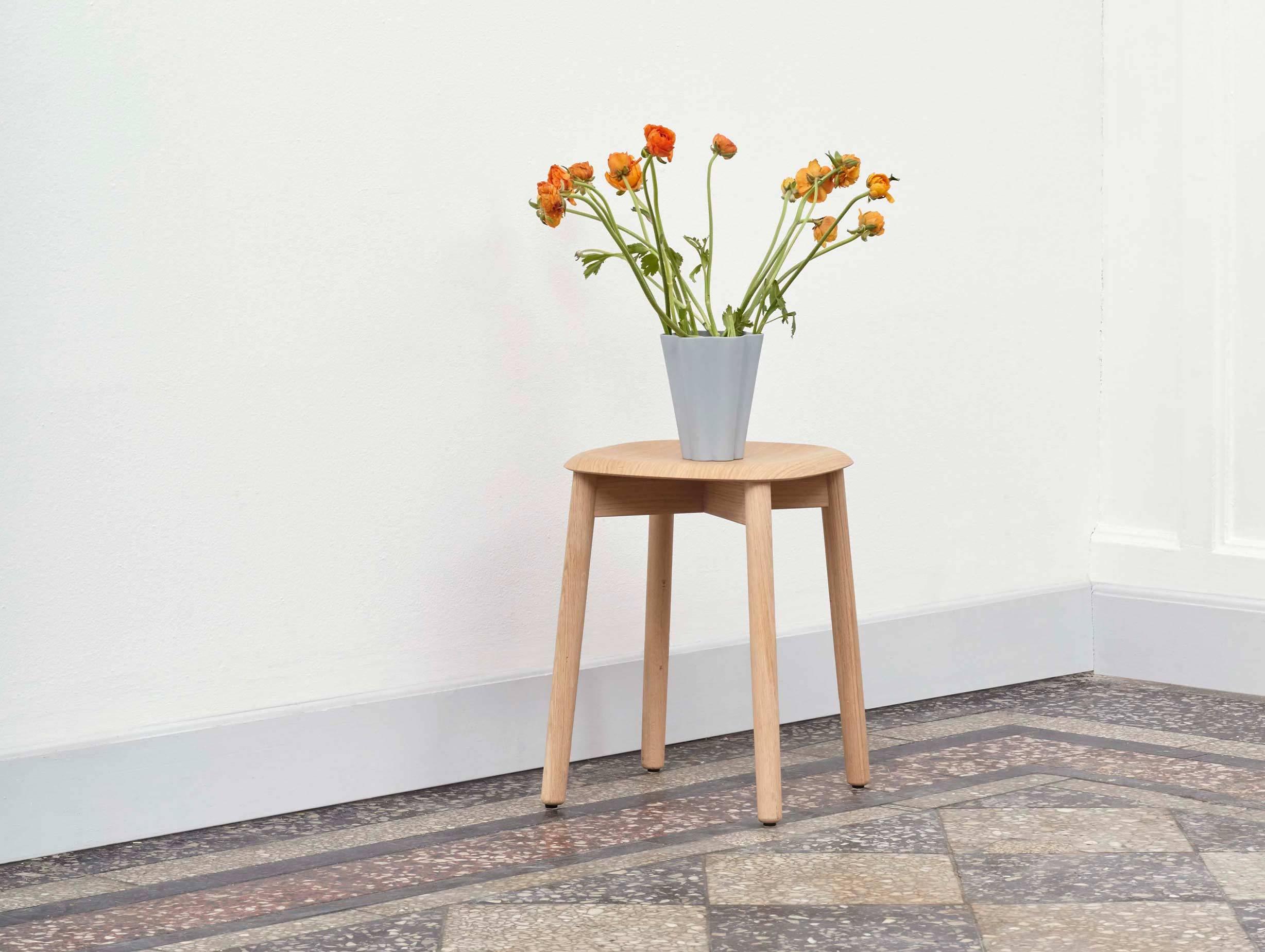 Hay soft edge 72 stool oak lifestyle