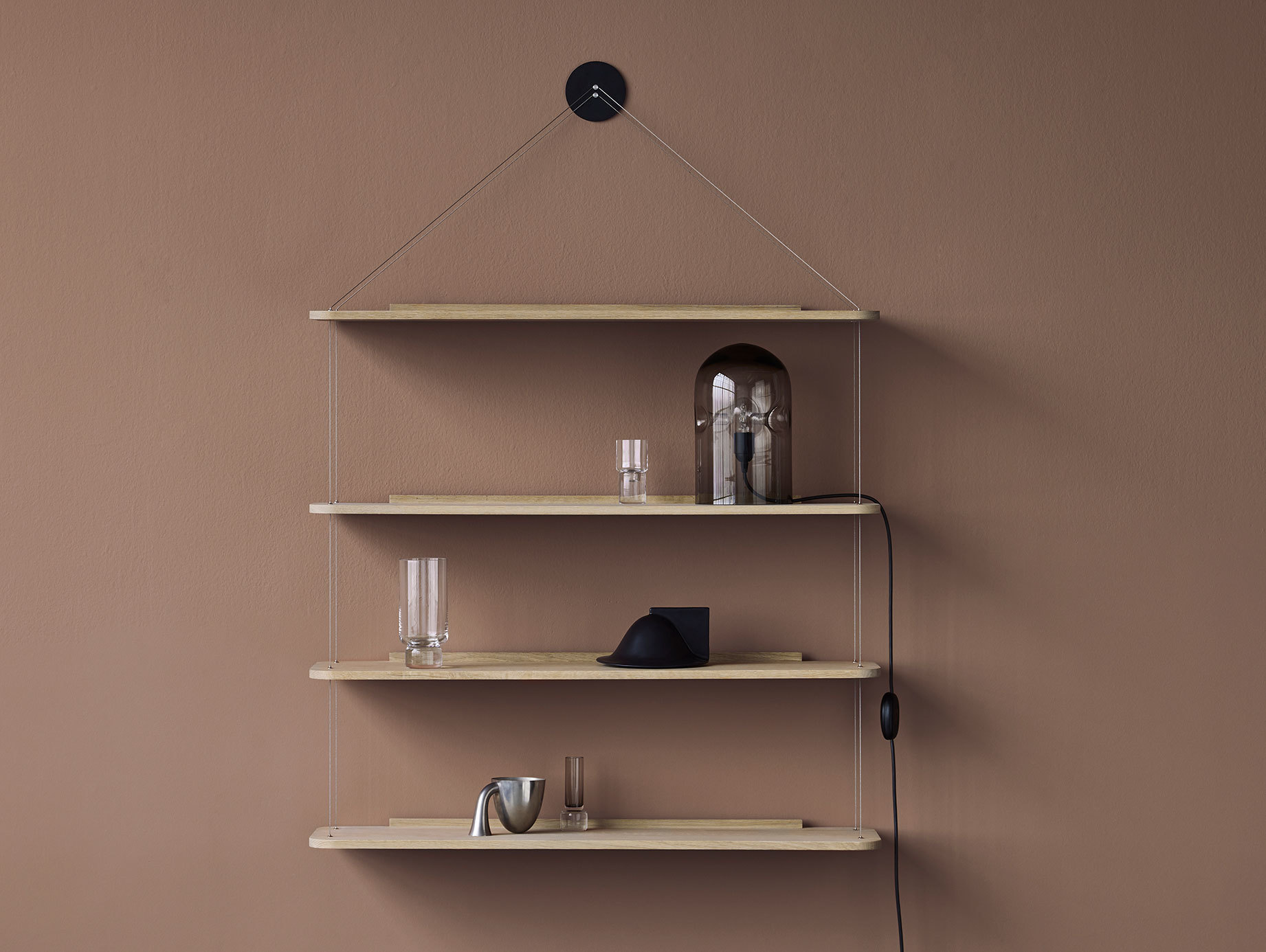 Karakter Libreria Pensile Wire Bookcase Achille Pier Giacomo Castiglioni