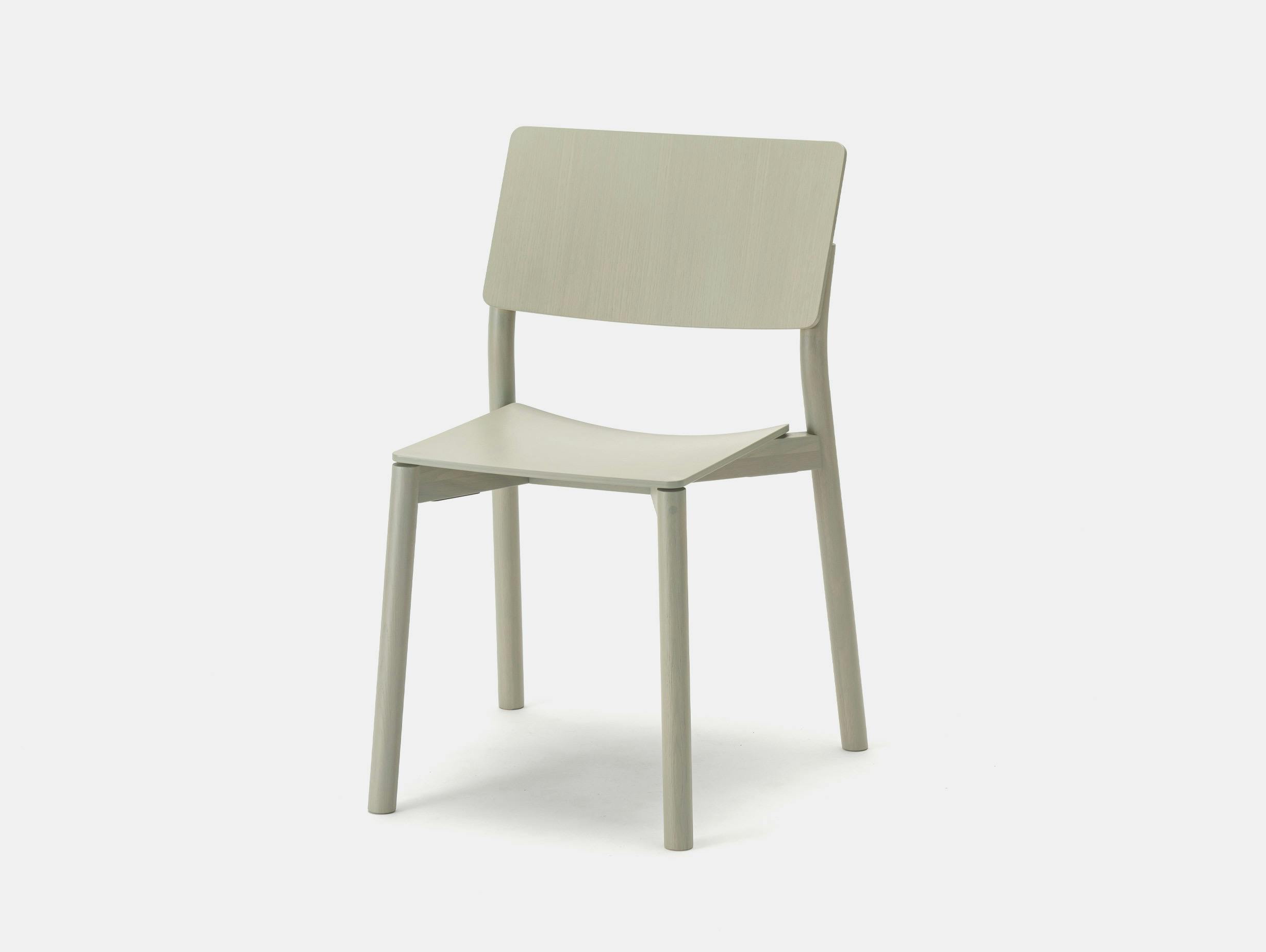 Karimoku panorama chair grey green geckeler michels