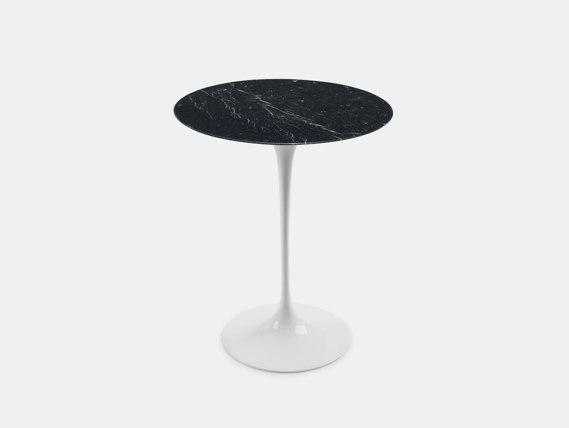 Knoll Eero Saarinen Side Table Black Marble