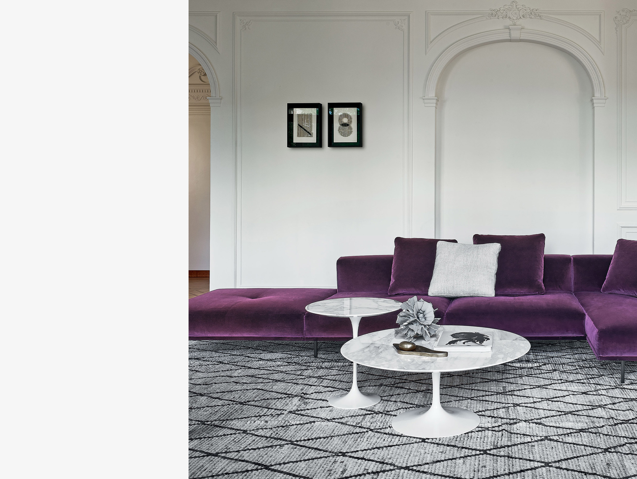 Knoll eero saarinen side table lifestyle4