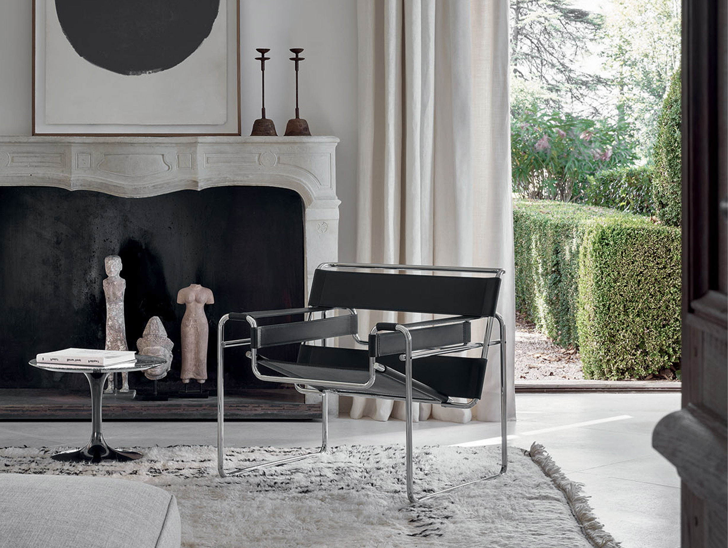 Knoll marcel breuer wassily chair lifestyle