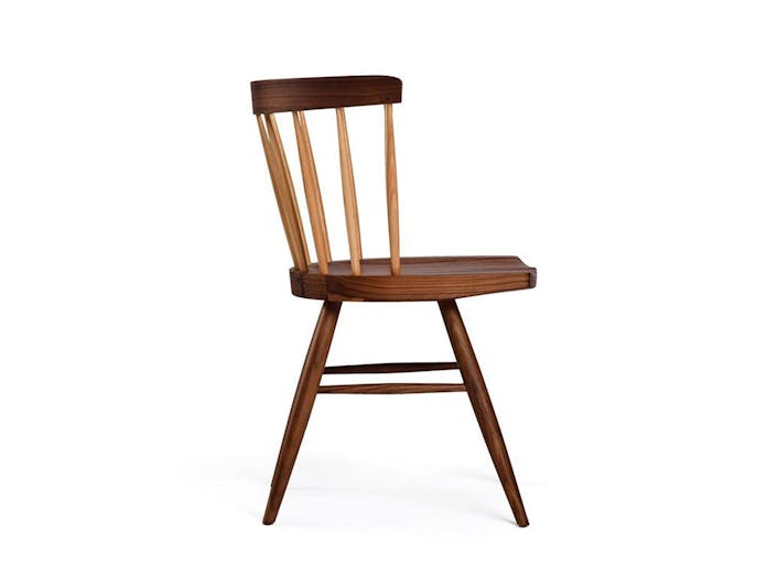 Knoll George Nakashima Straight Chair Side