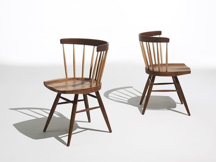 Knoll George Nakashima Straight Chairs