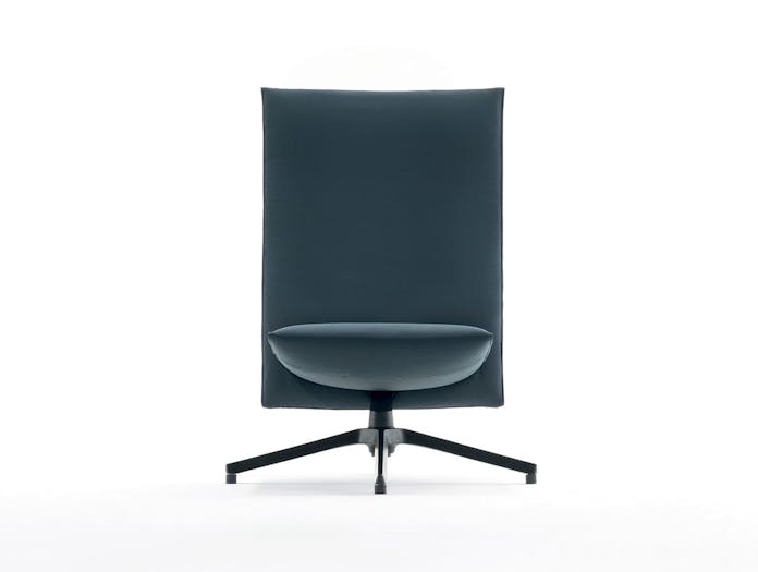 Knoll Pilot Lounge Chair Front Edward Barber Jay Osgerby
