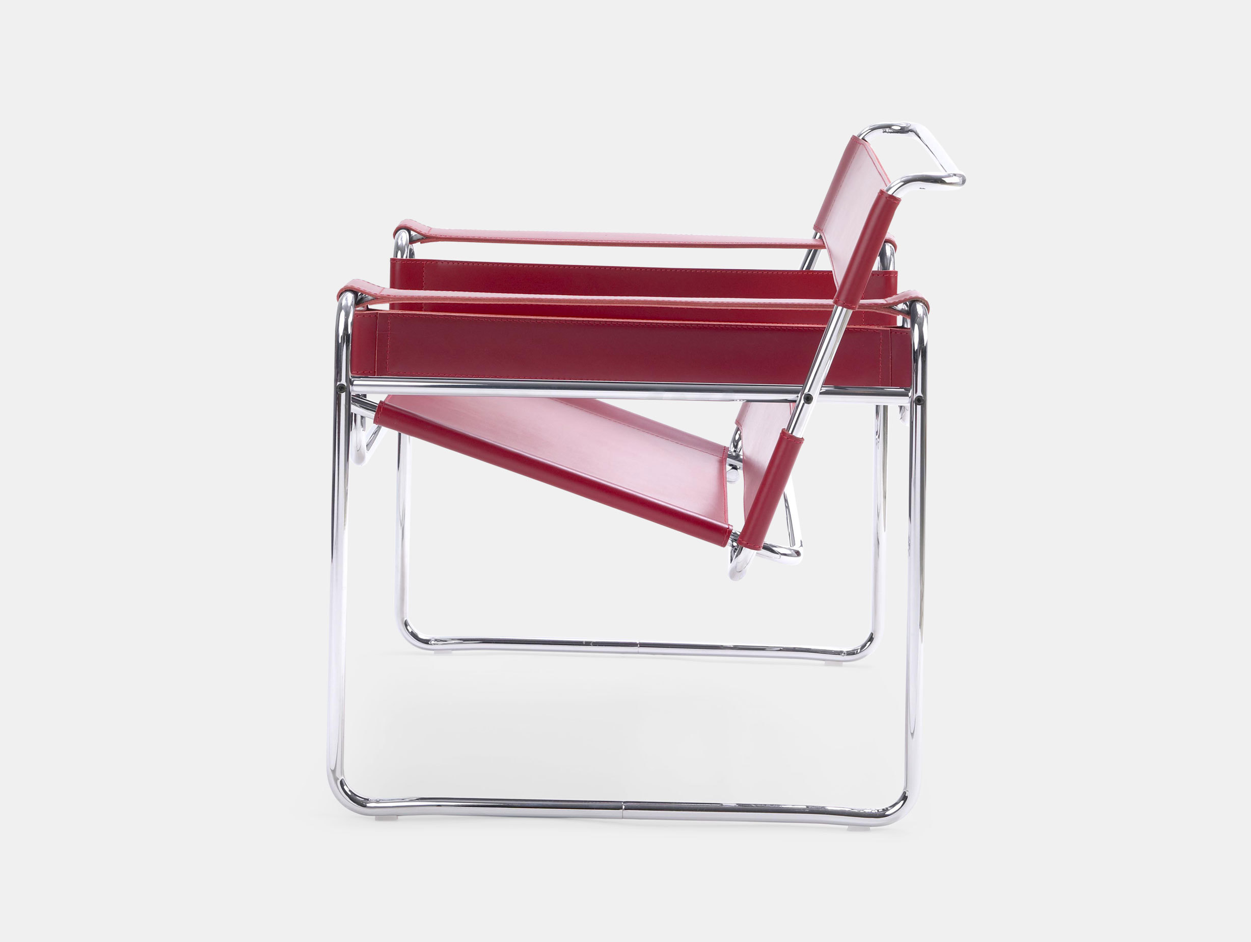 Knoll Wassily Chair Red Marcel Breuer