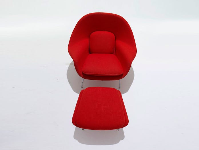Knoll Womb Chair And Ottoman Eero Saarinen