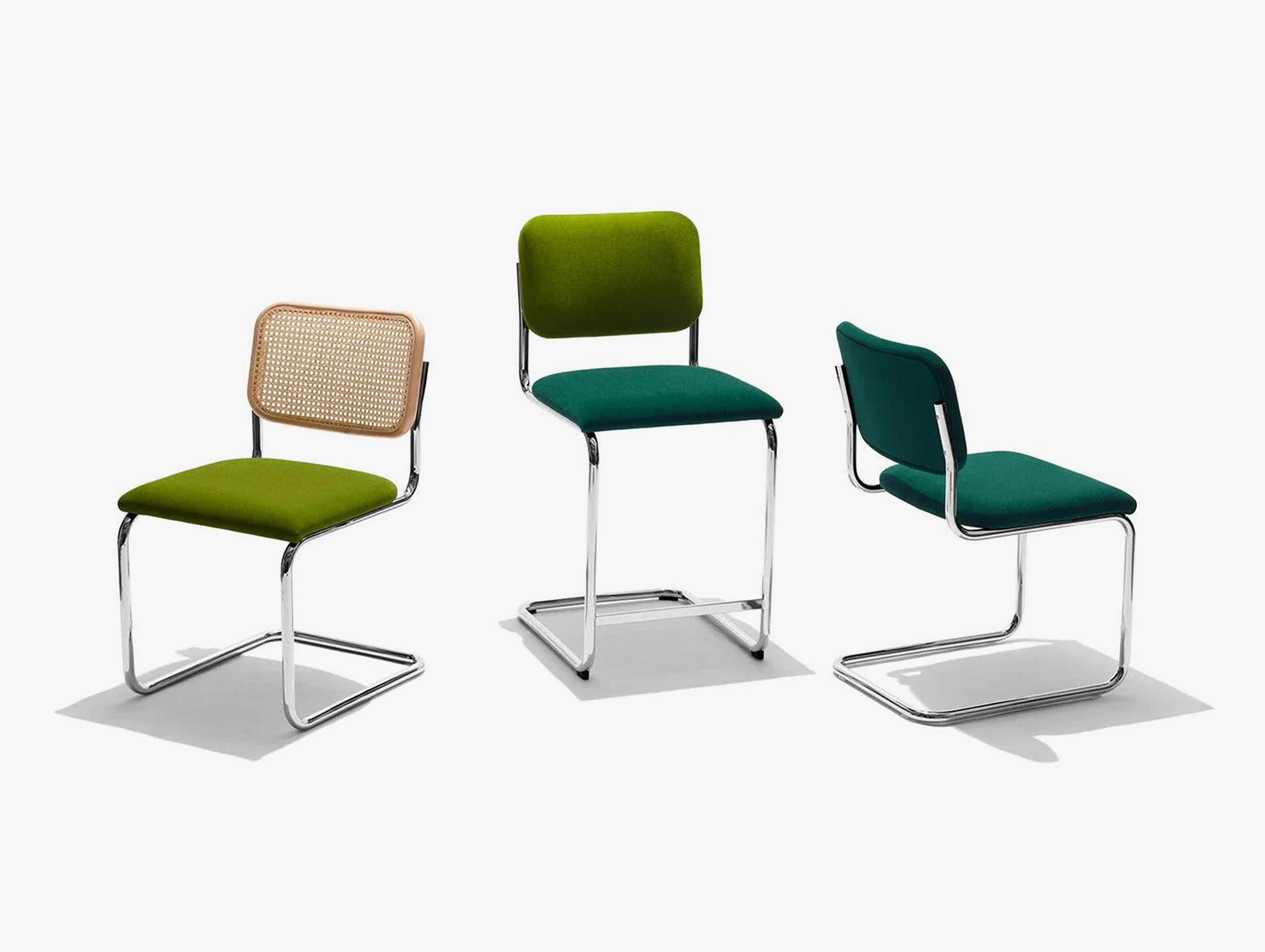 Knoll marcel breuer cesca chair upholstered lifestyle3