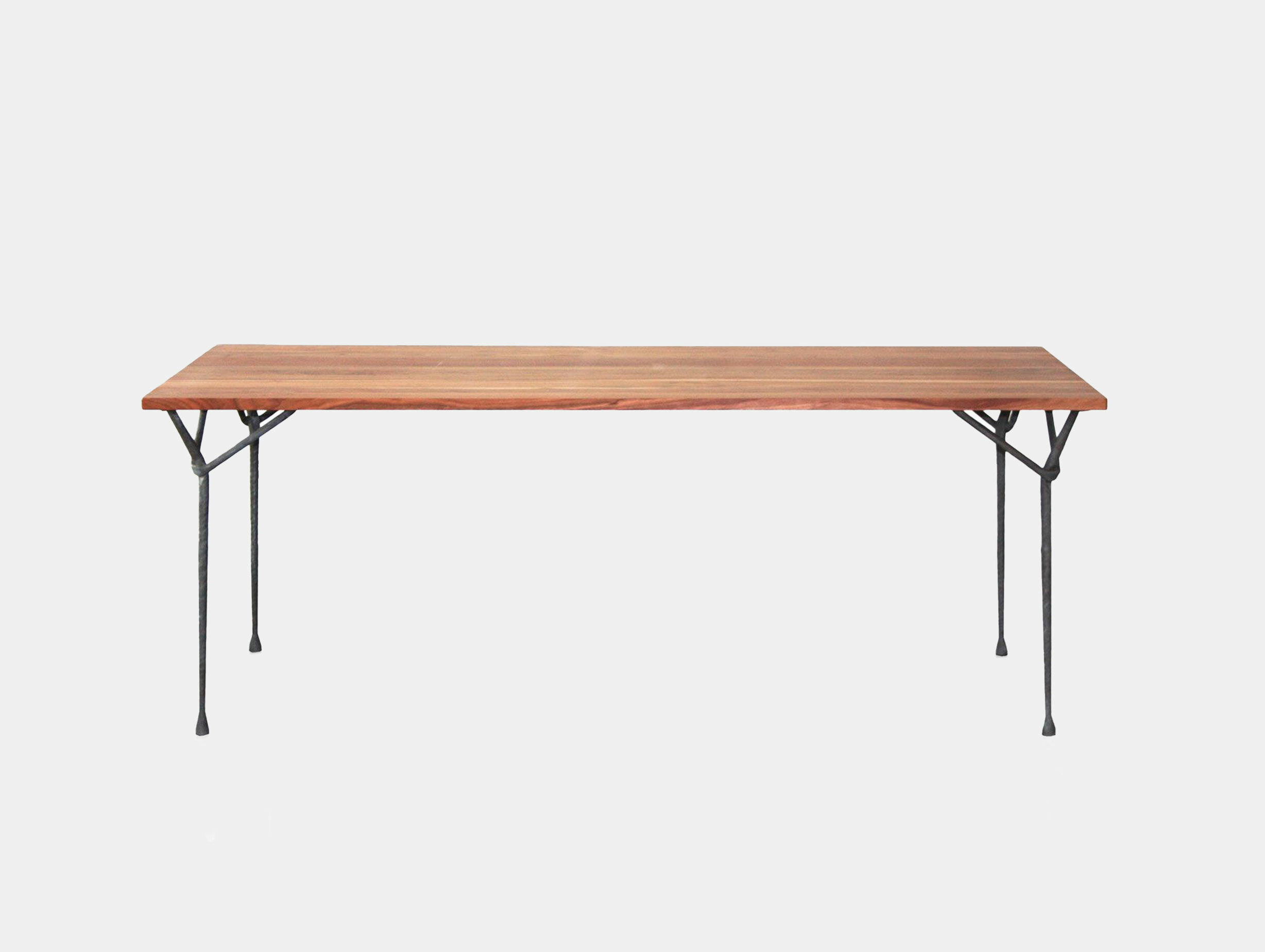 Magis officina table american walnut anthracite grey