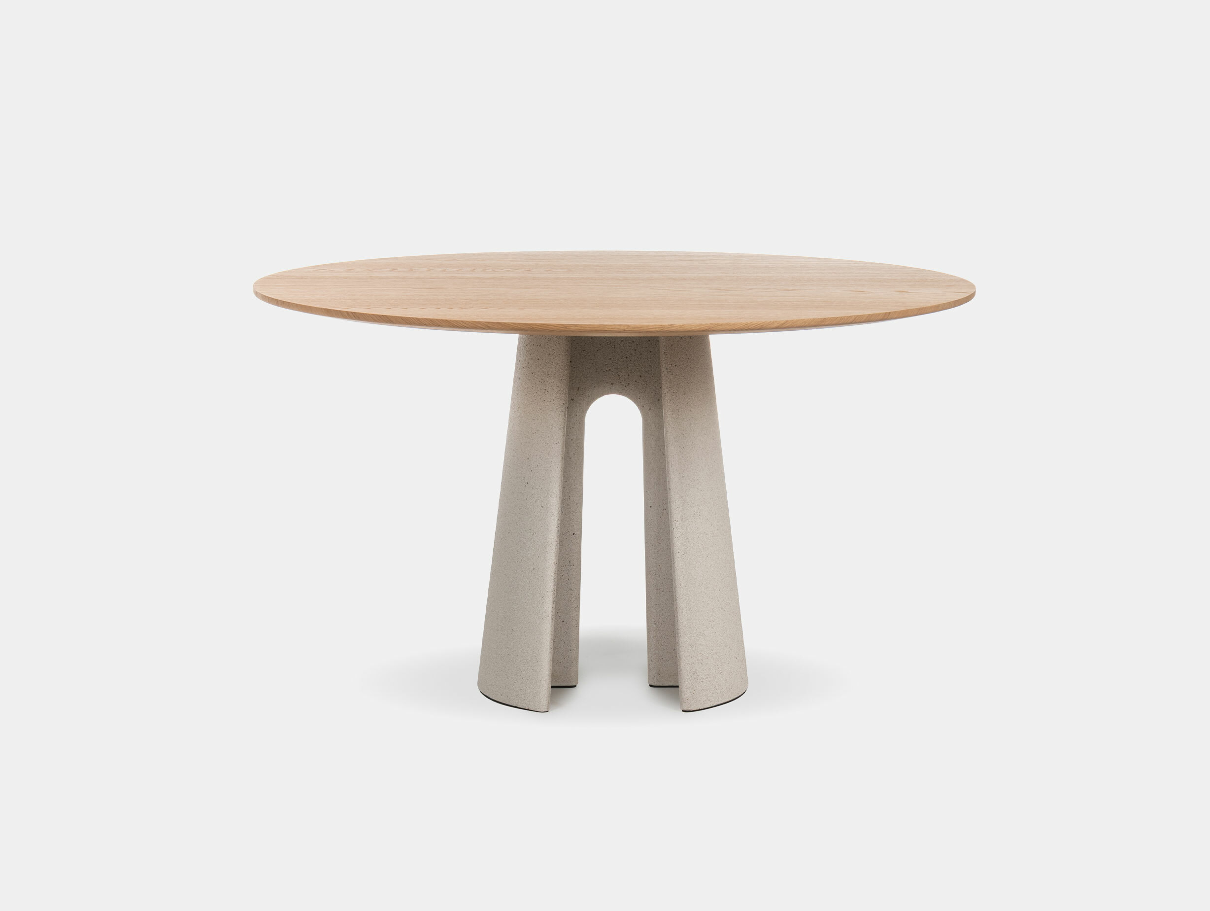 Magis ronan bouroullec ancora table oak natural concrete