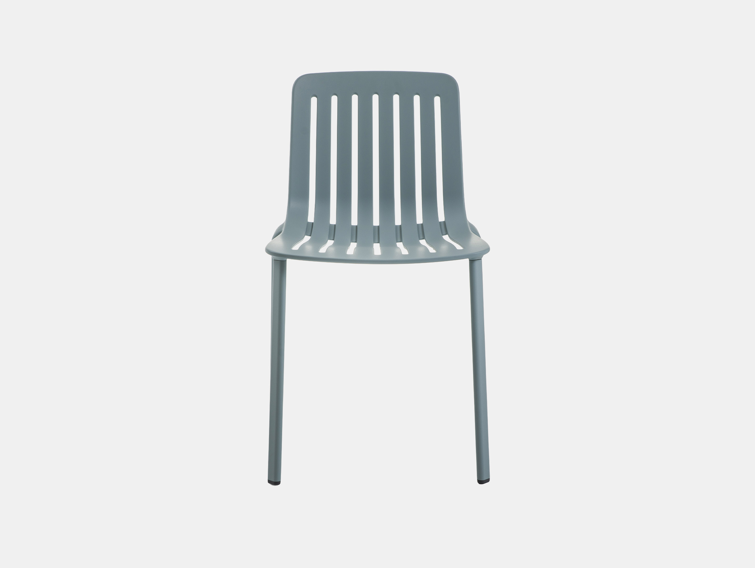 Magis jasper morrison plato side chair light blue front