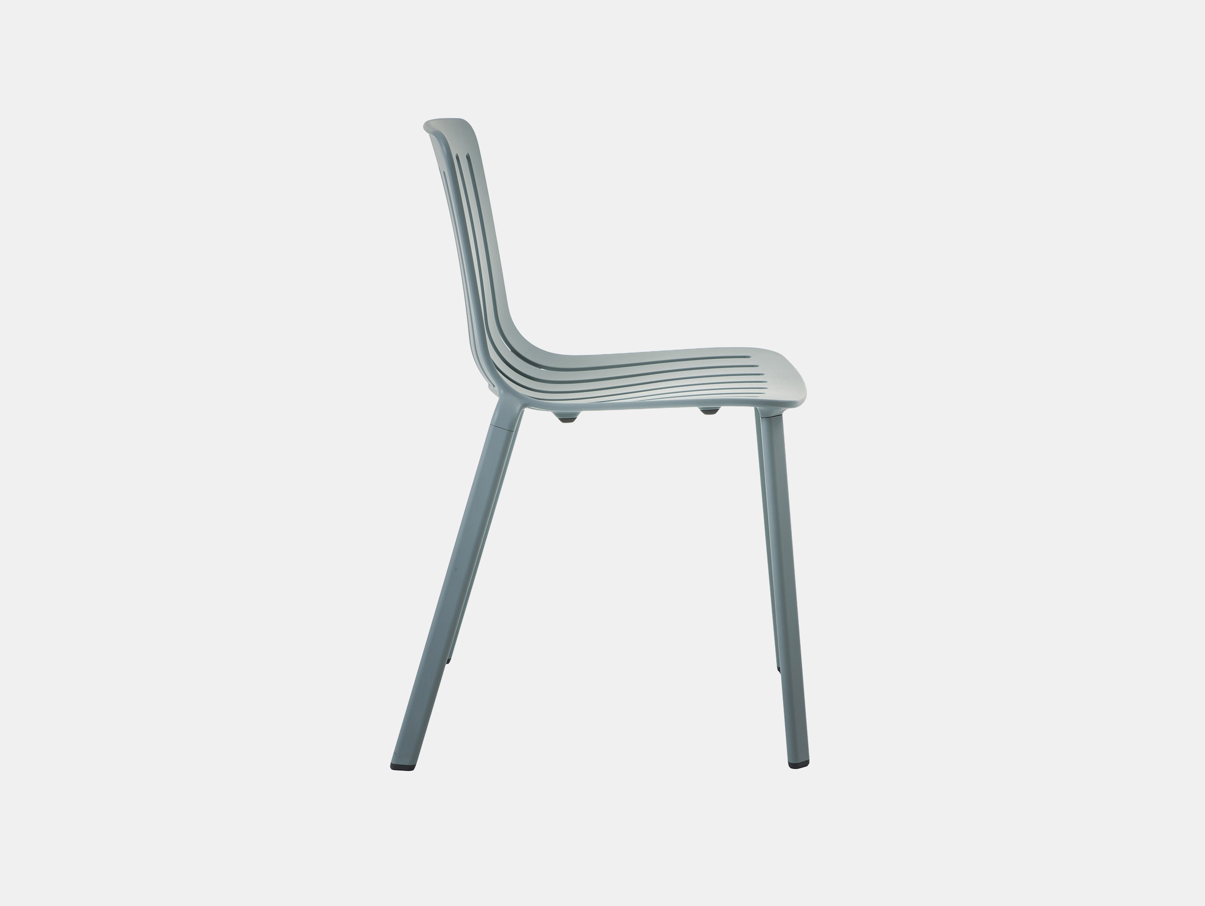 Magis jasper morrison plato side chair light blue side