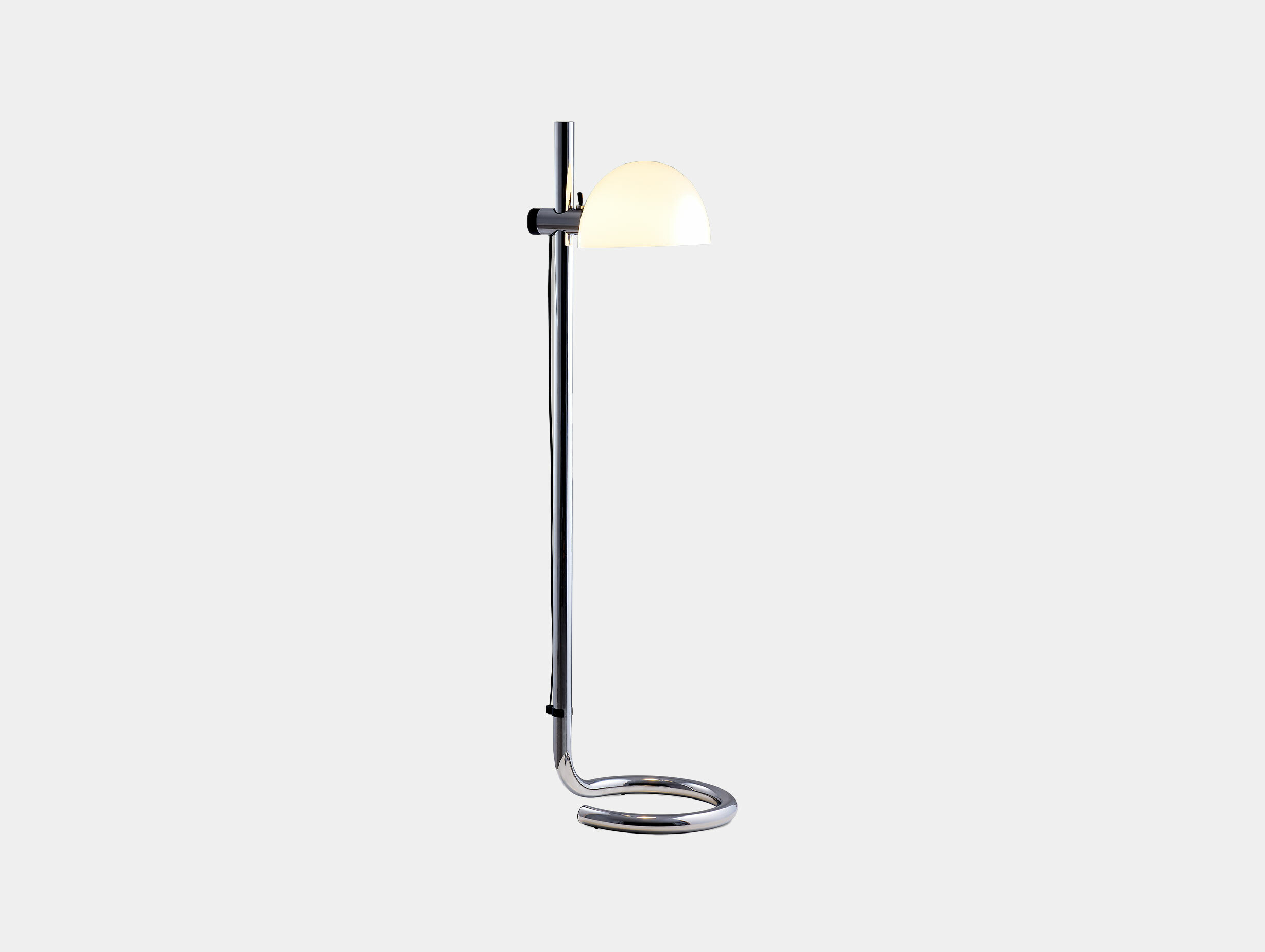 Marset aragay mateo lauro floor lamp chrome white