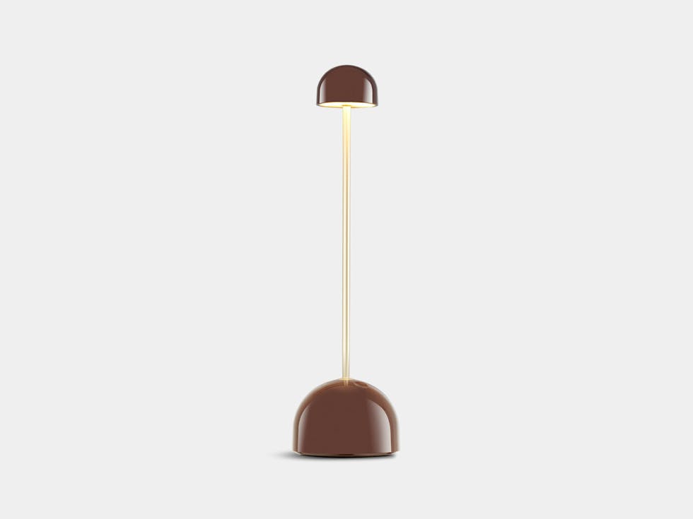 Marset christophe mathieu sips portable lamp chocolate gold Marset christophe mathieu sips portable lamp chocolate gold