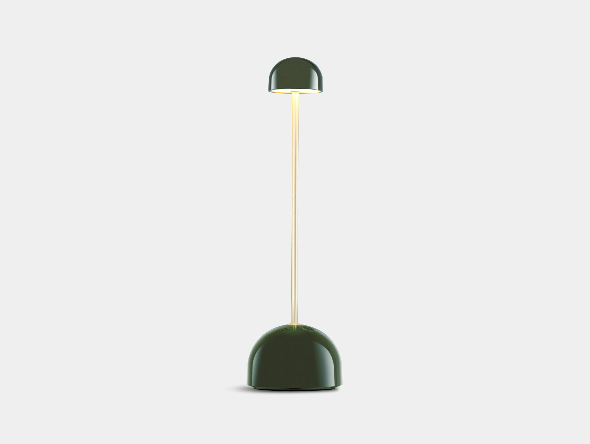 Marset christophe mathieu sips portable lamp green gold