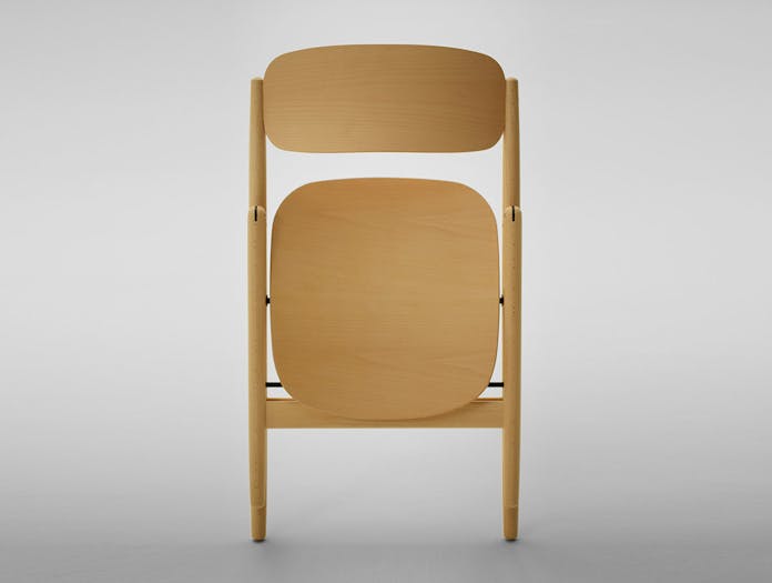 Maruni HIROSHIMA folding chair detail 2
