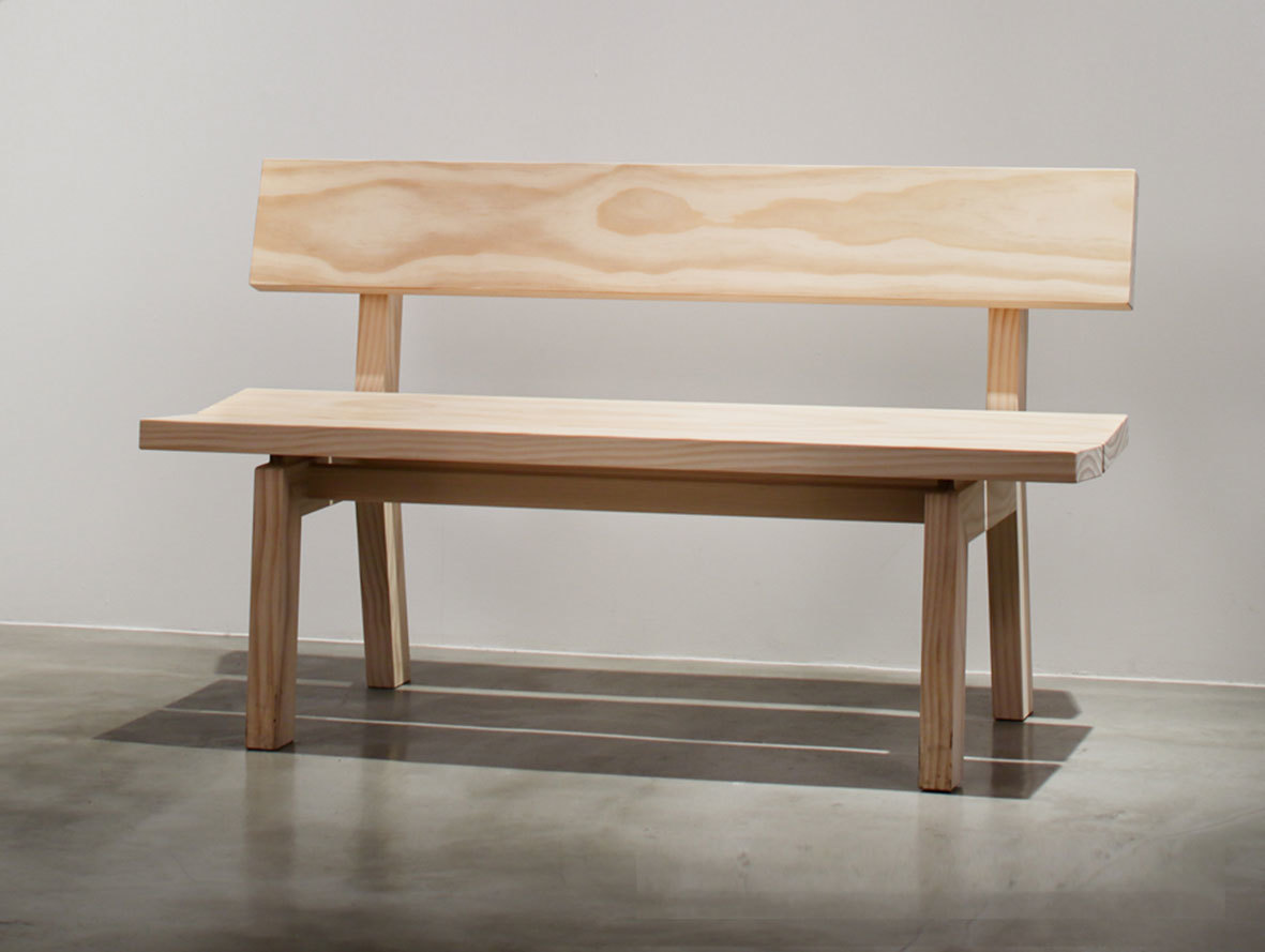 Maruni botan bench 120 pine 3