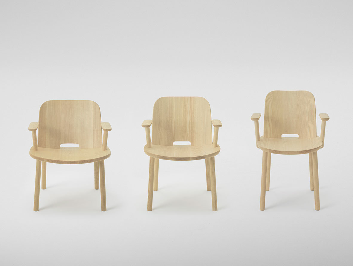 Maruni fugu chair collection