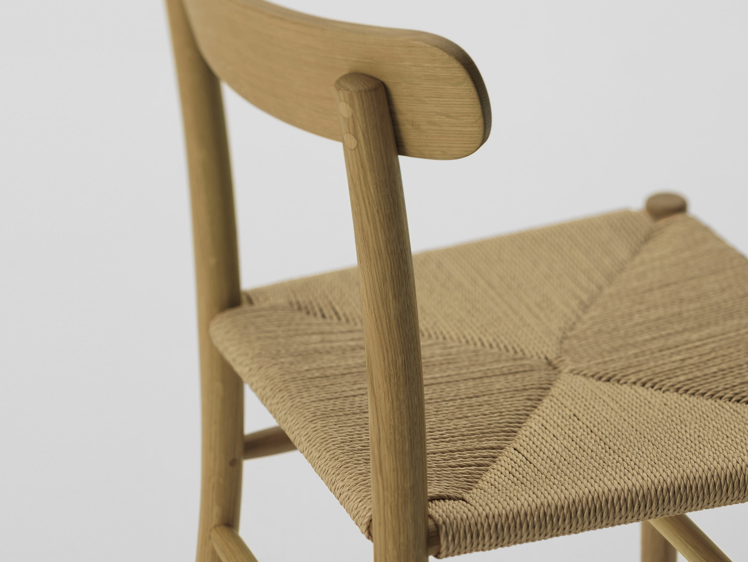 Maruni Lightwood Chair Paper Cord Seat Lifestyle 2