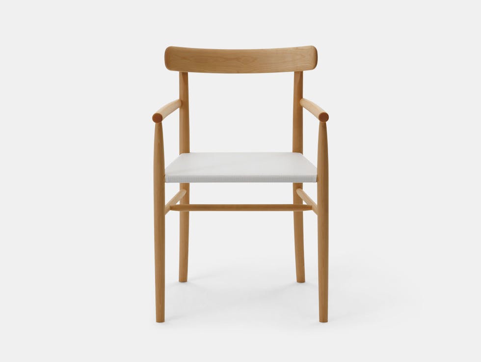 Lightwood Armchair, Mesh Seat image